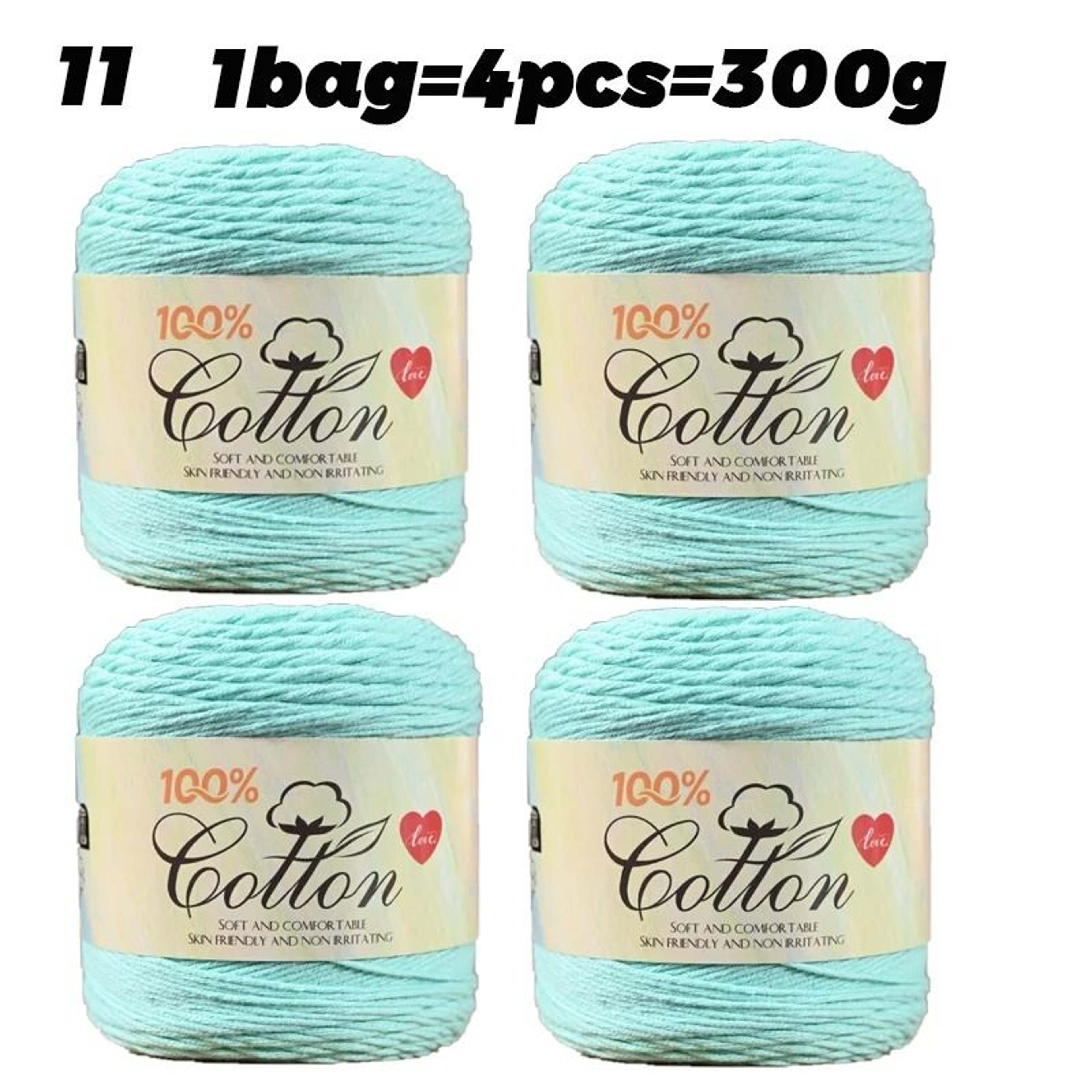 Pure Cotton Cake Yarn For Crochet Knitting  Handmade Spring Summer Crafts 18