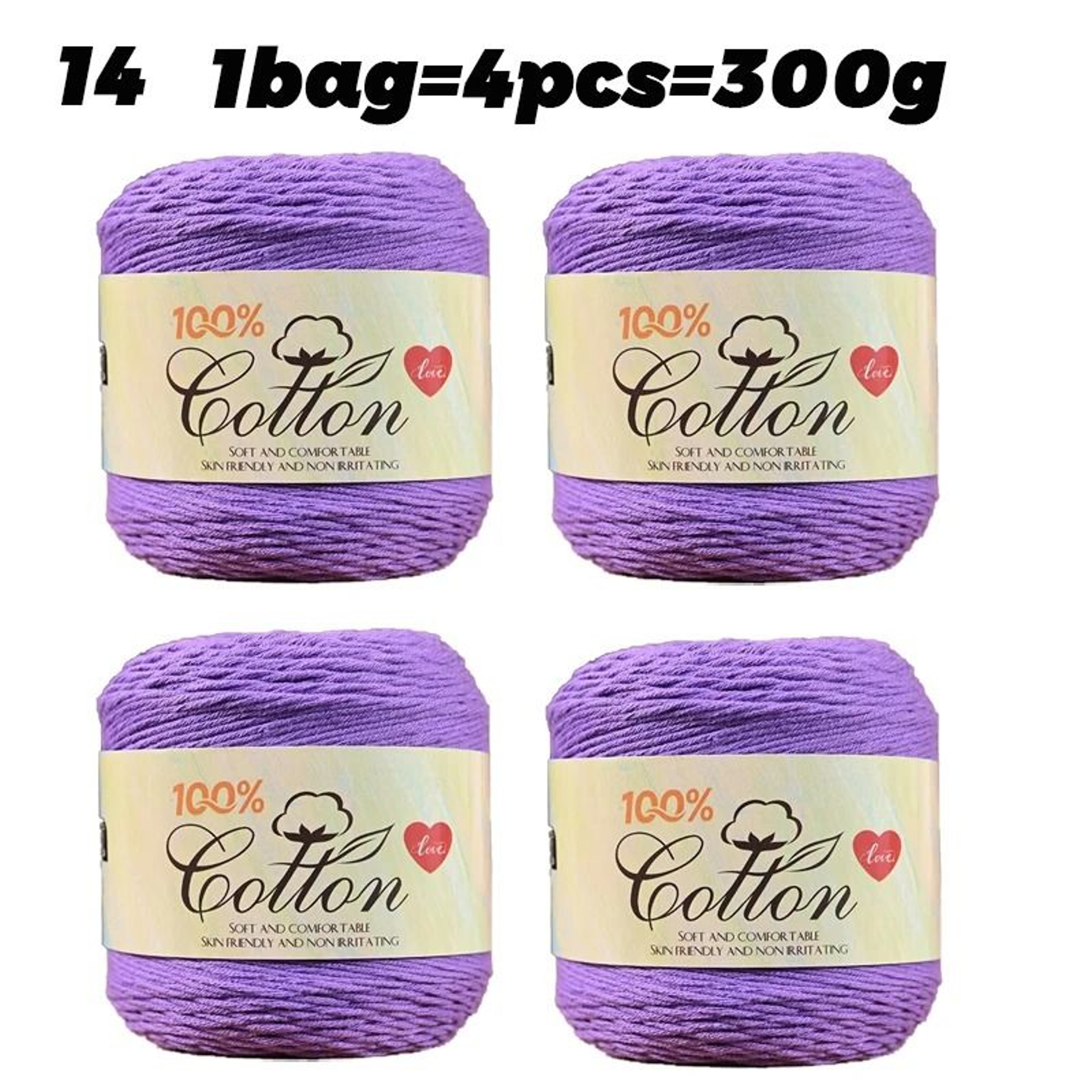 Pure Cotton Cake Yarn For Crochet Knitting  Handmade Spring Summer Crafts 20
