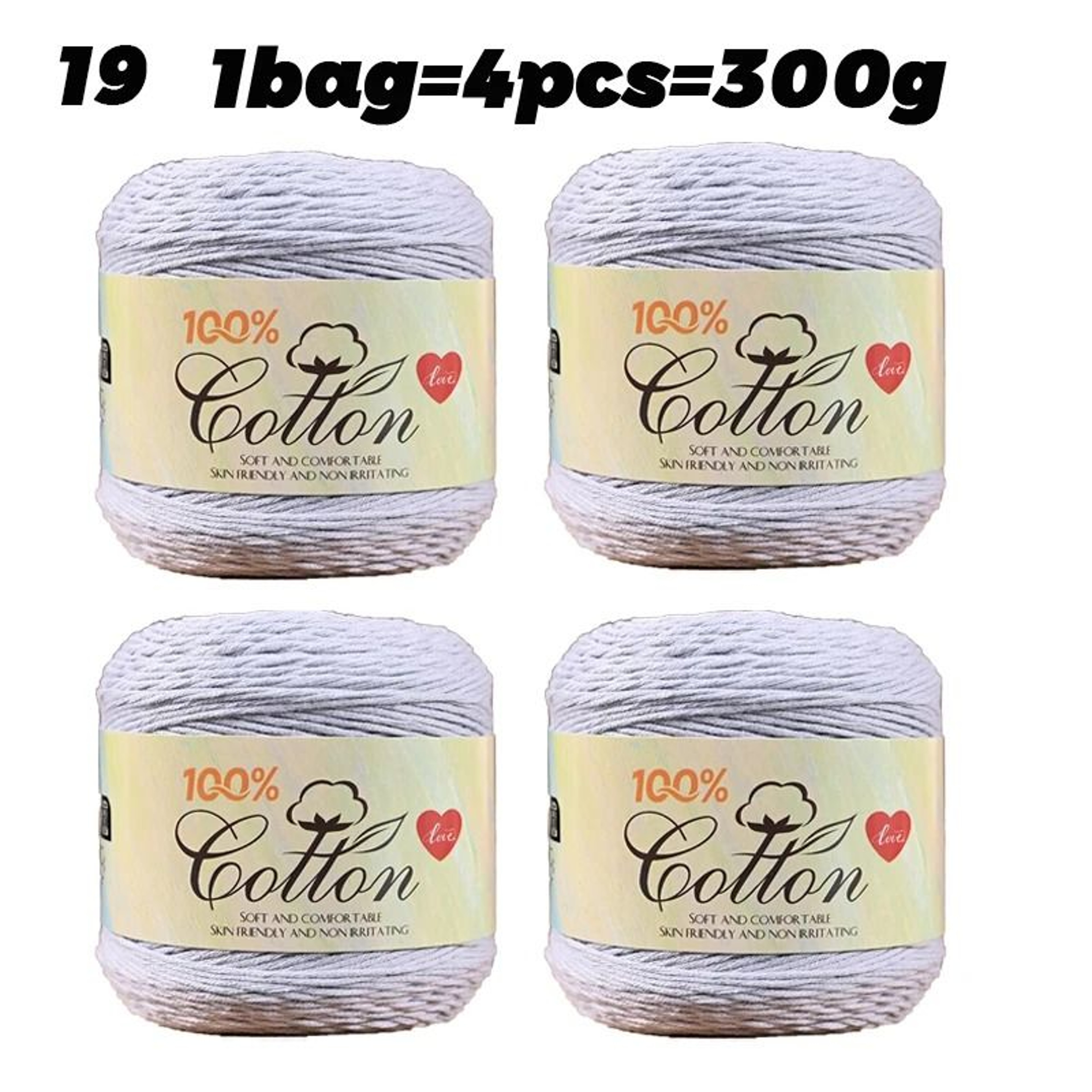 Pure Cotton Cake Yarn For Crochet Knitting  Handmade Spring Summer Crafts 26