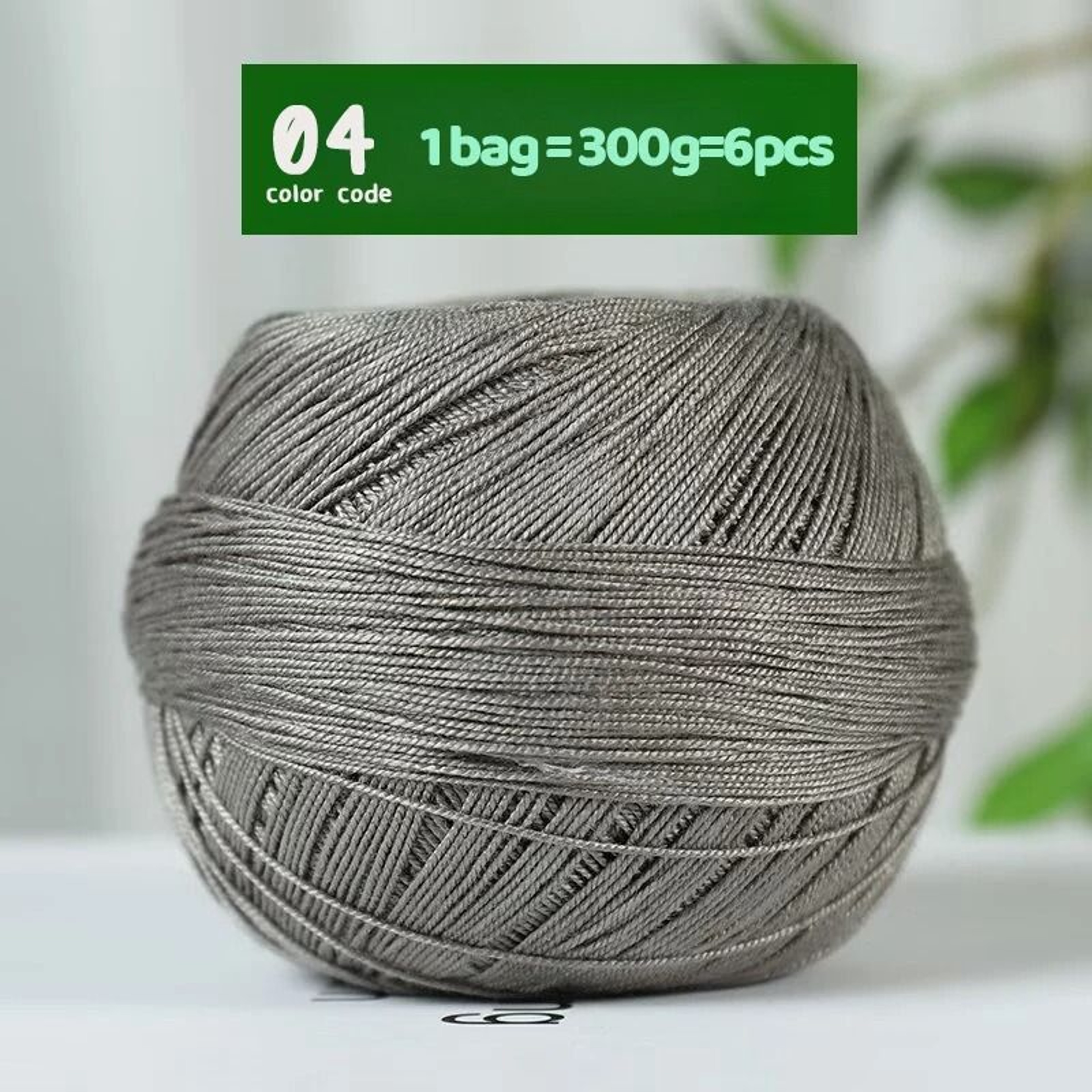 No 7 Bamboo Linen Lace Yarn 106 Oz Fine Summer Crochet Yarn For Lightweight Knitting And Crochet 6