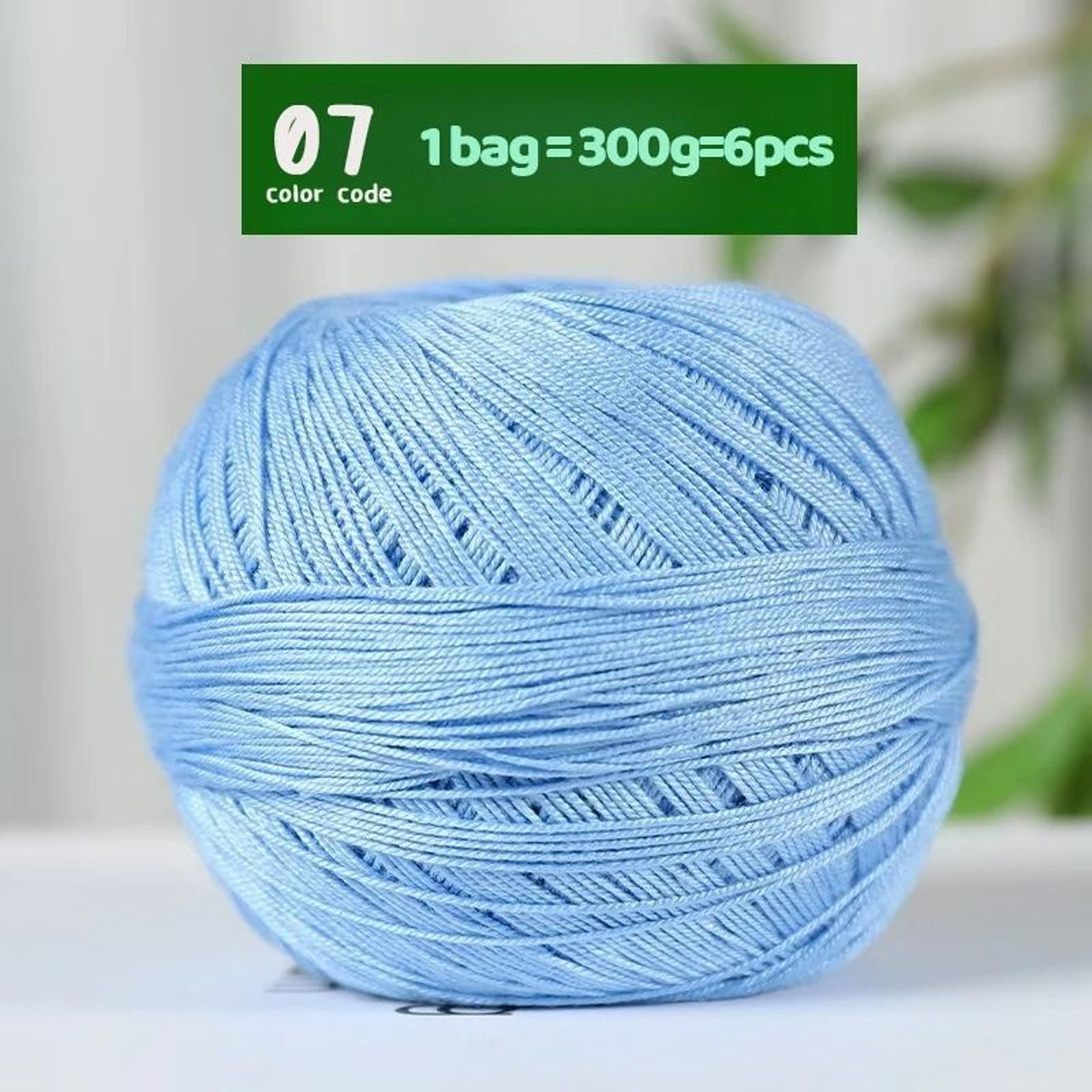 No 7 Bamboo Linen Lace Yarn 106 Oz Fine Summer Crochet Yarn For Lightweight Knitting And Crochet 22