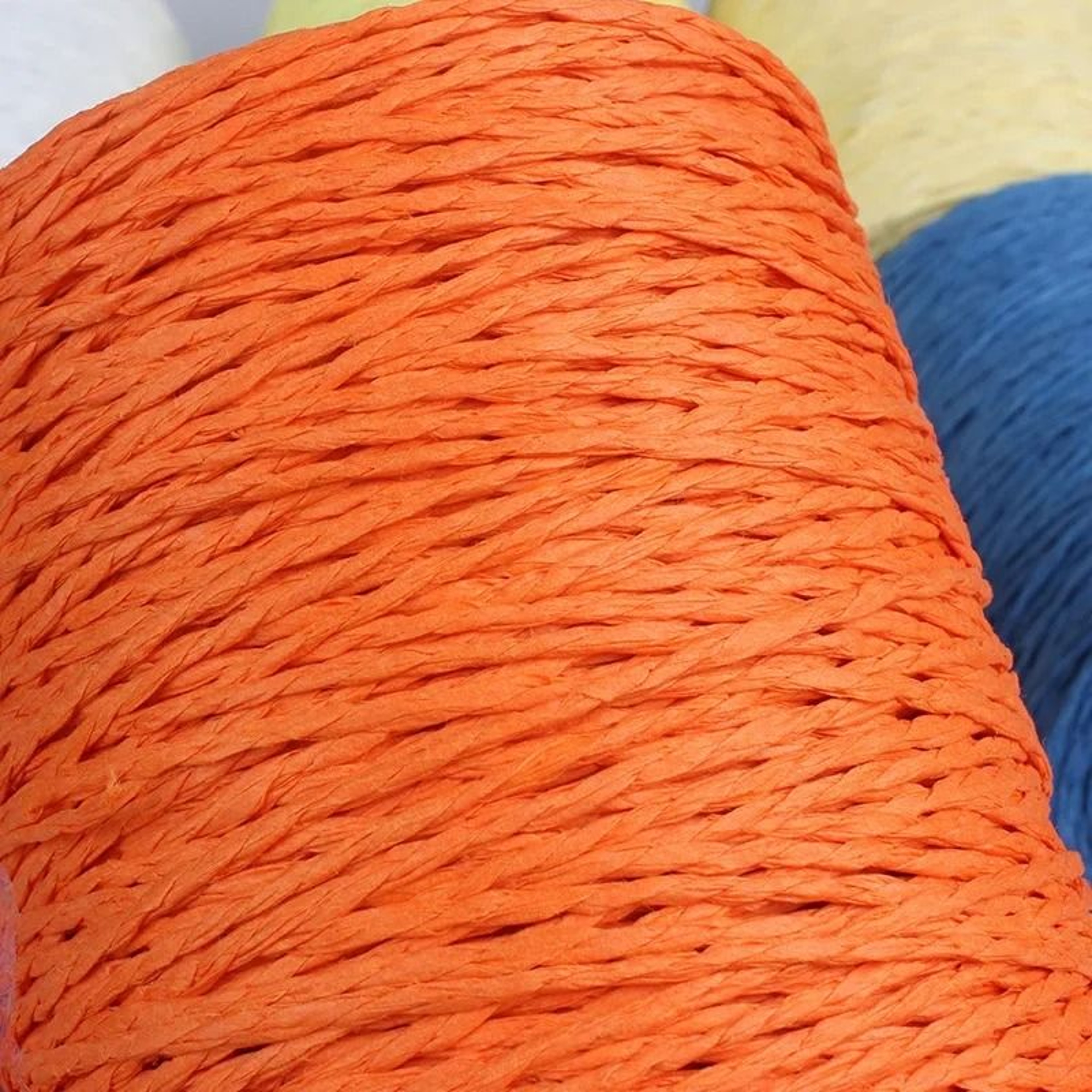 Natural Raffia Straw Yarn 306 To 328 Yd Colorful Crochet Yarn For Summer Hats Bags And Basket Weavi 5