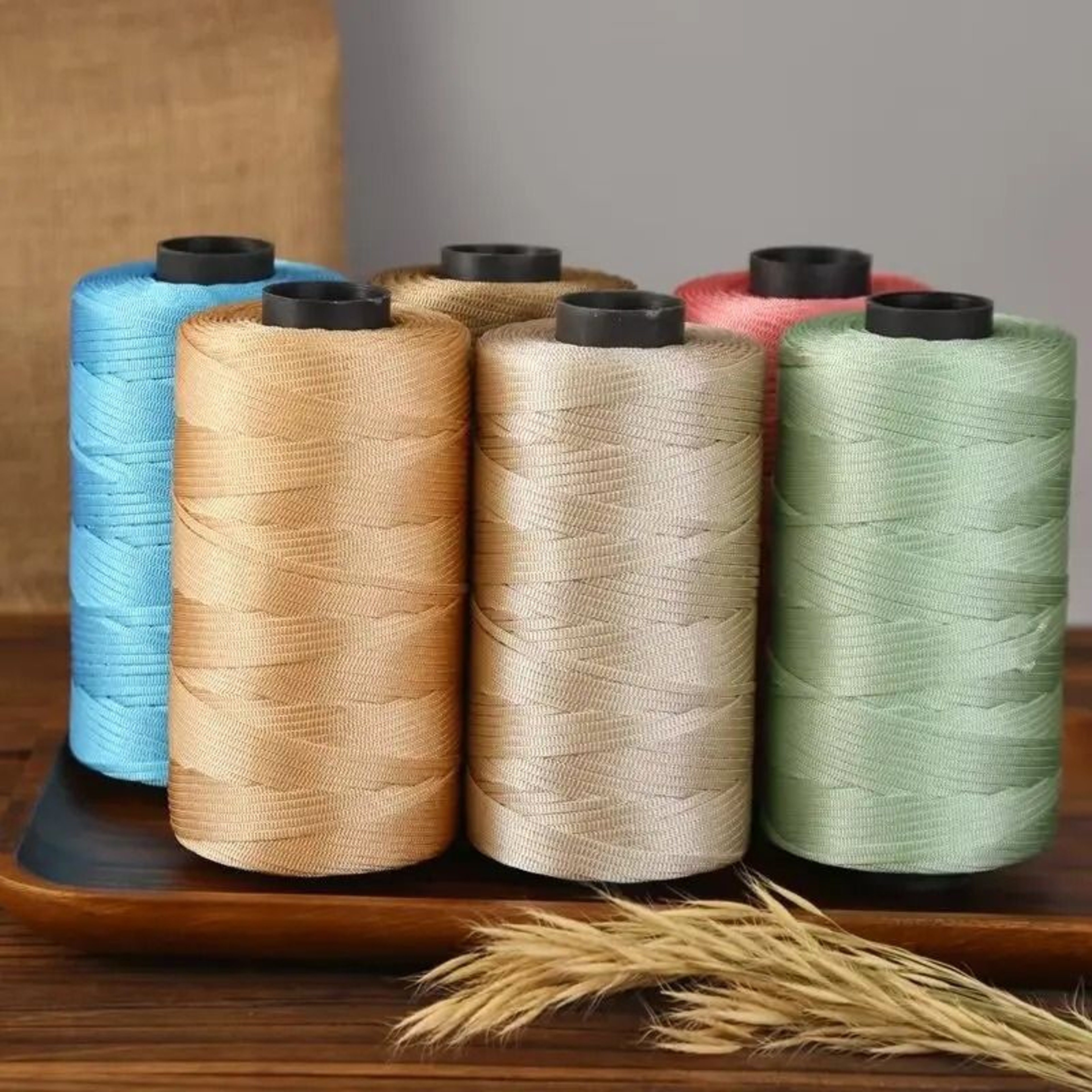 88 Oz Shiny Flat Ribbon Yarn For Crochet Summer Hats Bags Sandals And DIY Crafts 2