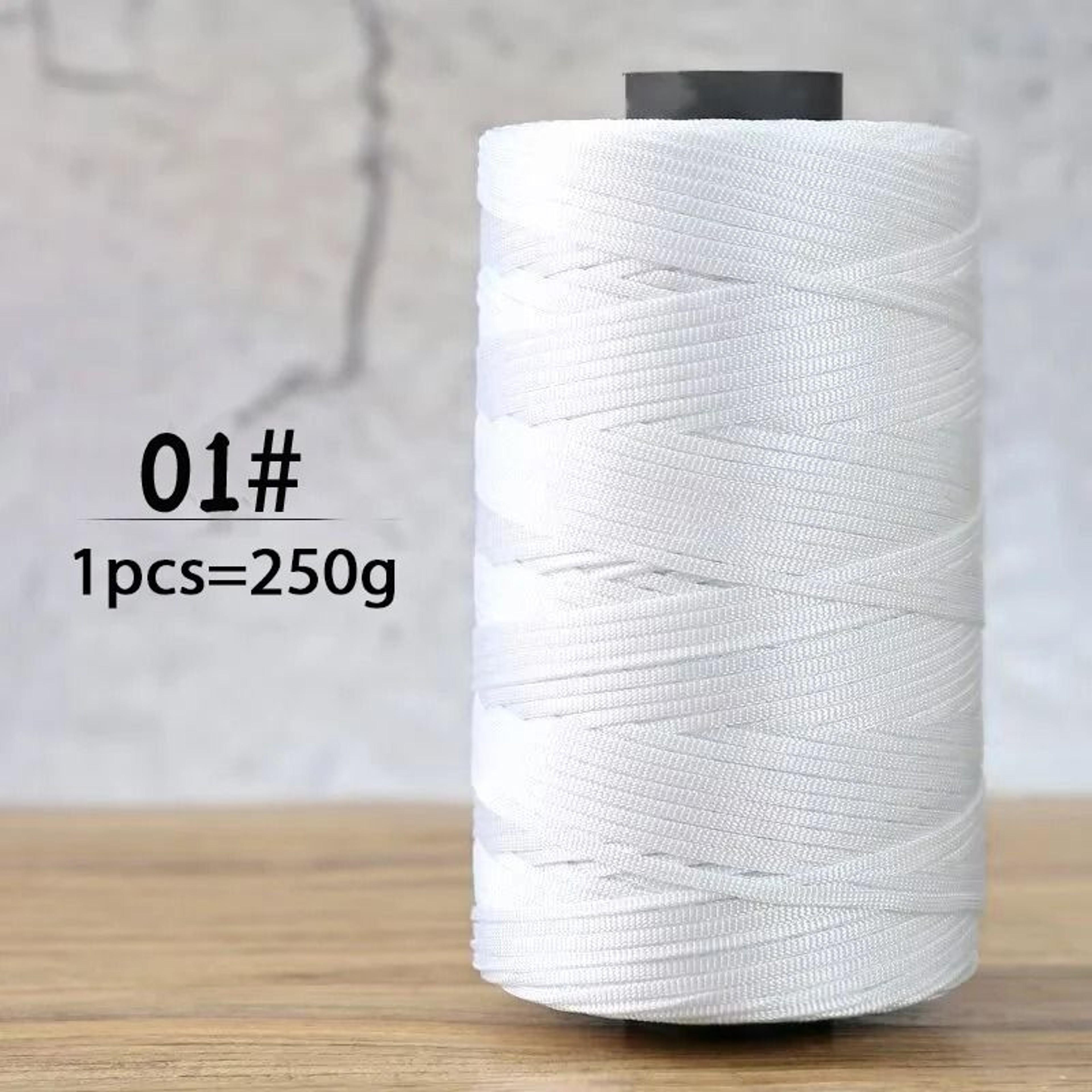 88 Oz Shiny Flat Ribbon Yarn For Crochet Summer Hats Bags Sandals And DIY Crafts 12