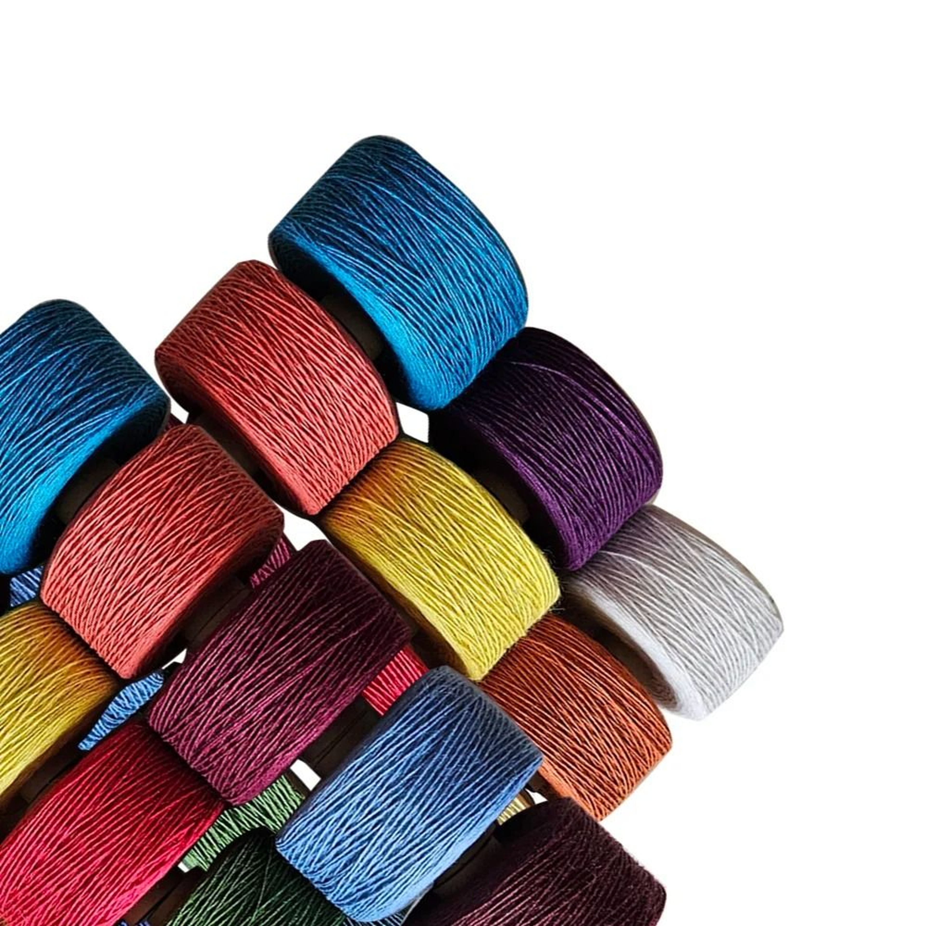 219 Yd Pure Ramie Twine Cord Natural Craft Thread For Crochet Weaving And DIY Projects 0