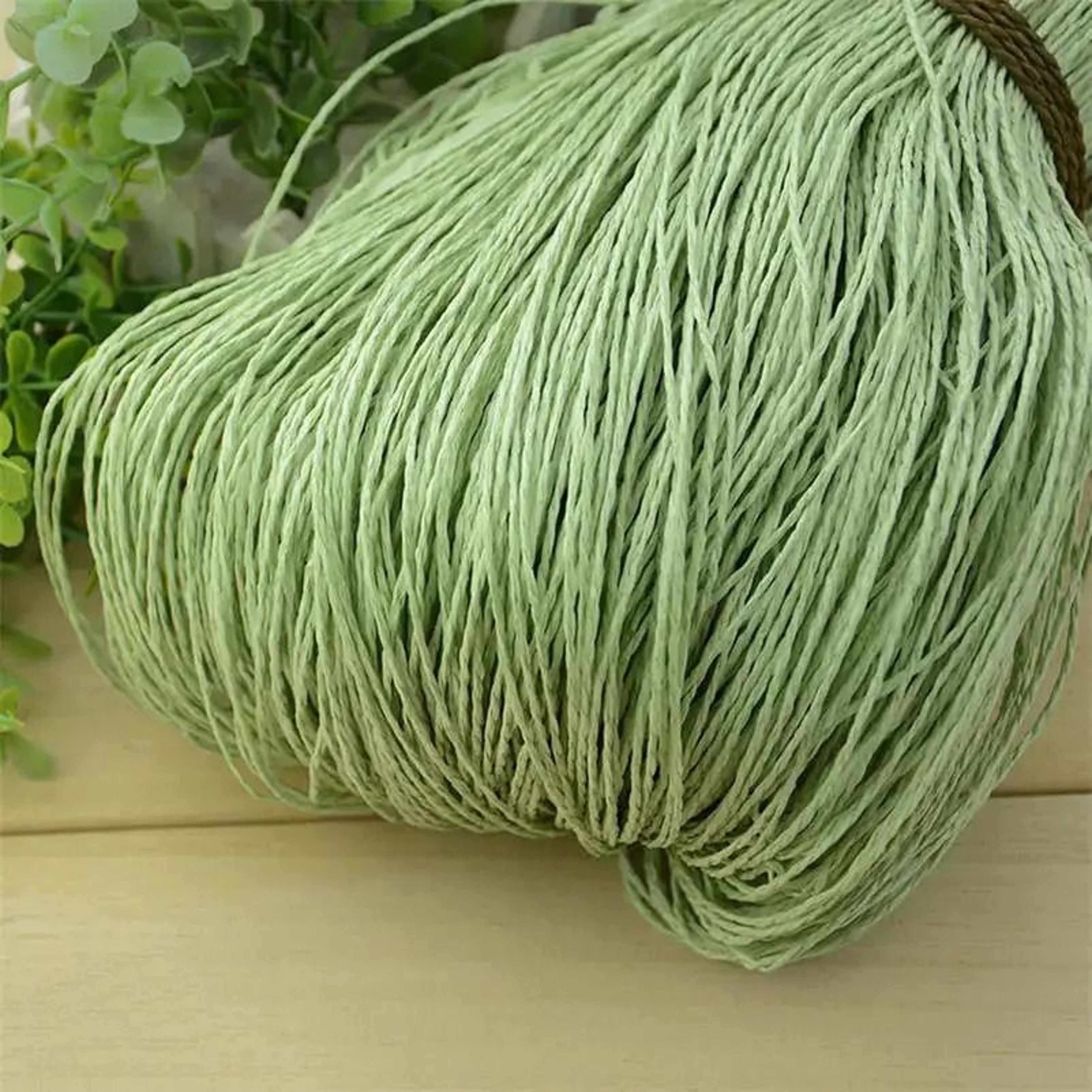 176 Oz Natural Raffia Straw Yarn 656 Yd Crochet Yarn For Summer Hats Bags And Basket Weaving 29