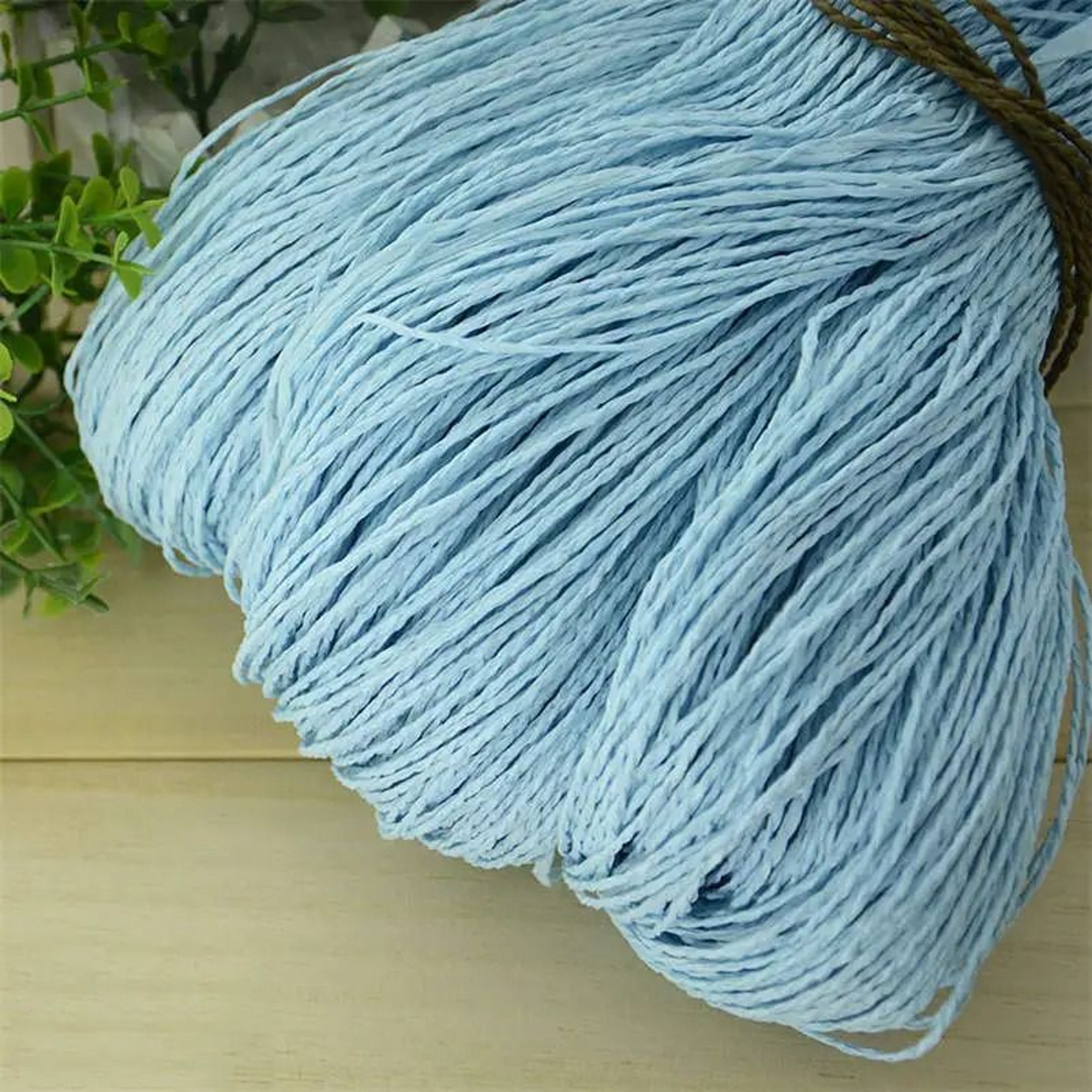 176 Oz Natural Raffia Straw Yarn 656 Yd Crochet Yarn For Summer Hats Bags And Basket Weaving 27