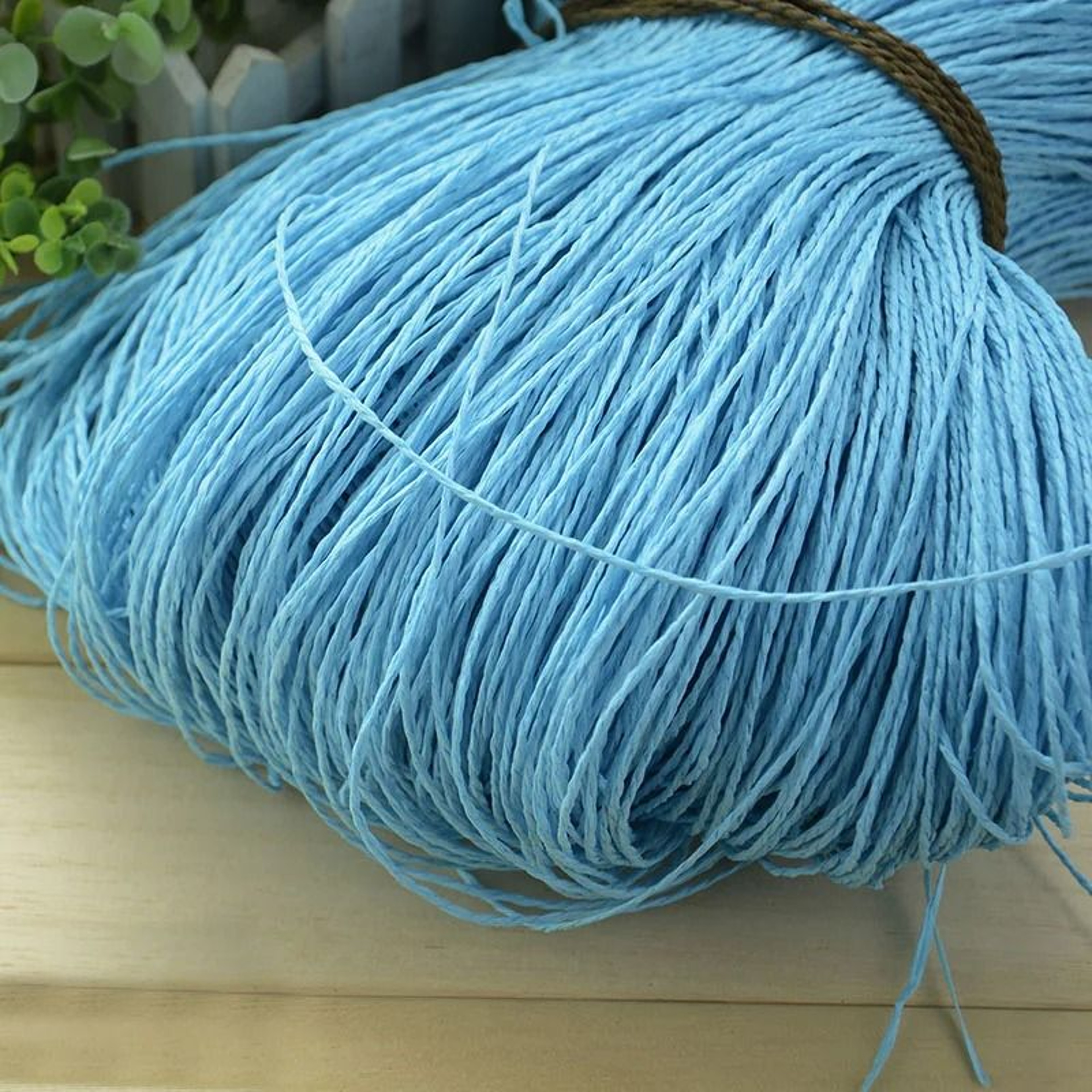 2187 Ft Colorful Raffia Straw Yarn For Crochet Summer Hats Bags And Basket Weaving 29