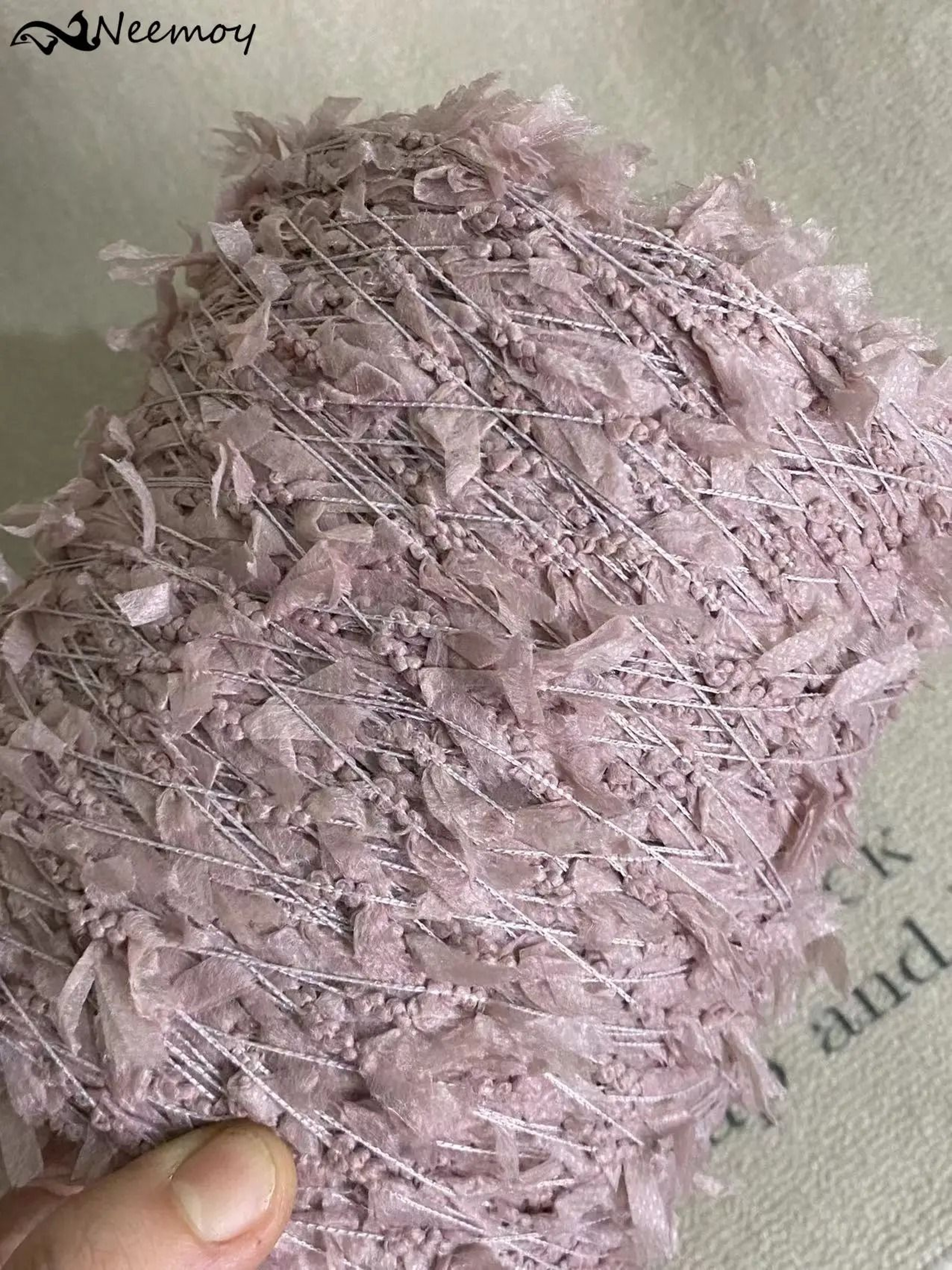 176 Oz Butterfly Paper Yarn For Crochet Knitting Summer Sweaters And DIY Crafts 3