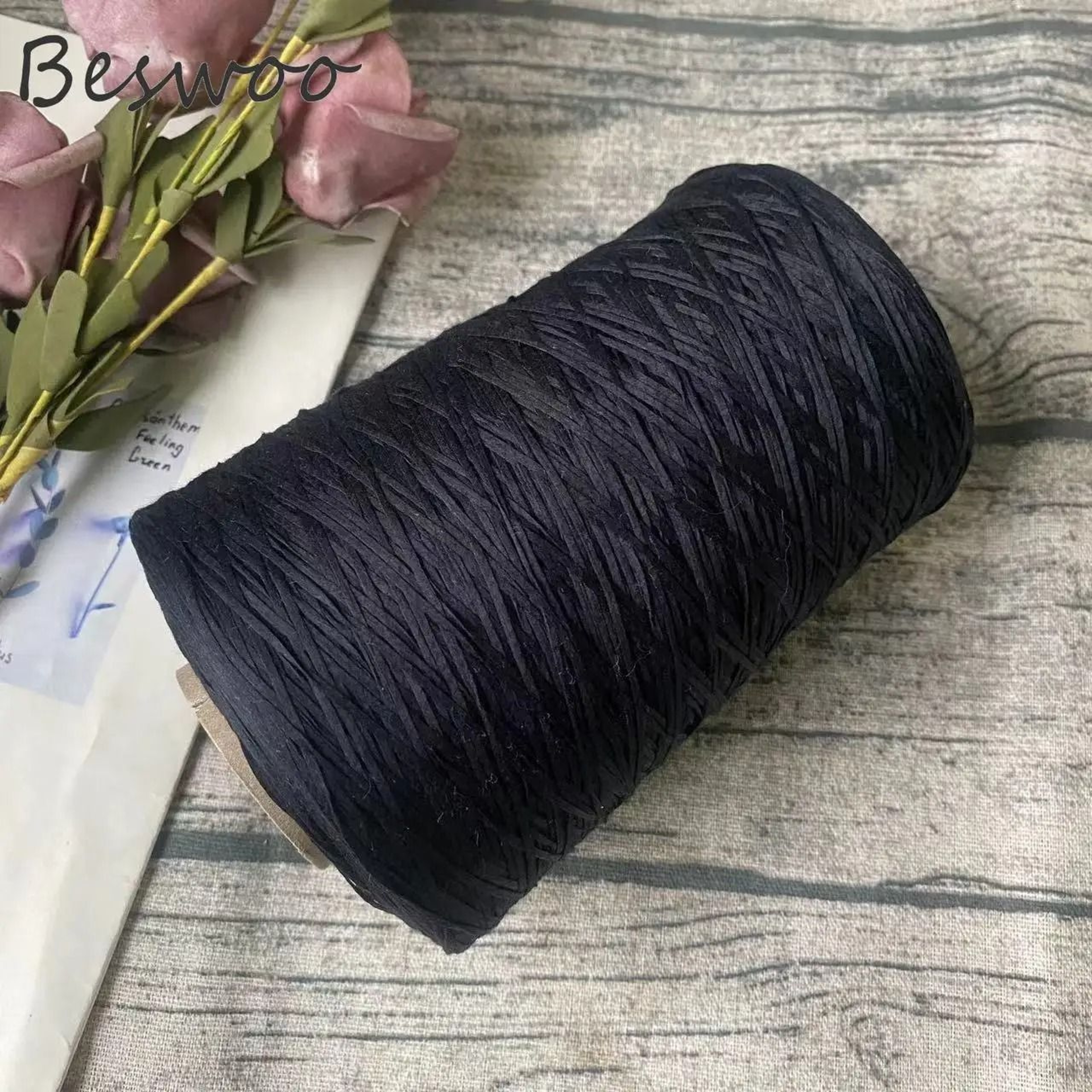 Rainbow Space Dyed Hollow Cotton Yarn 110 Lb For Crochet Bags Hats Garments  DIY Crafts 3