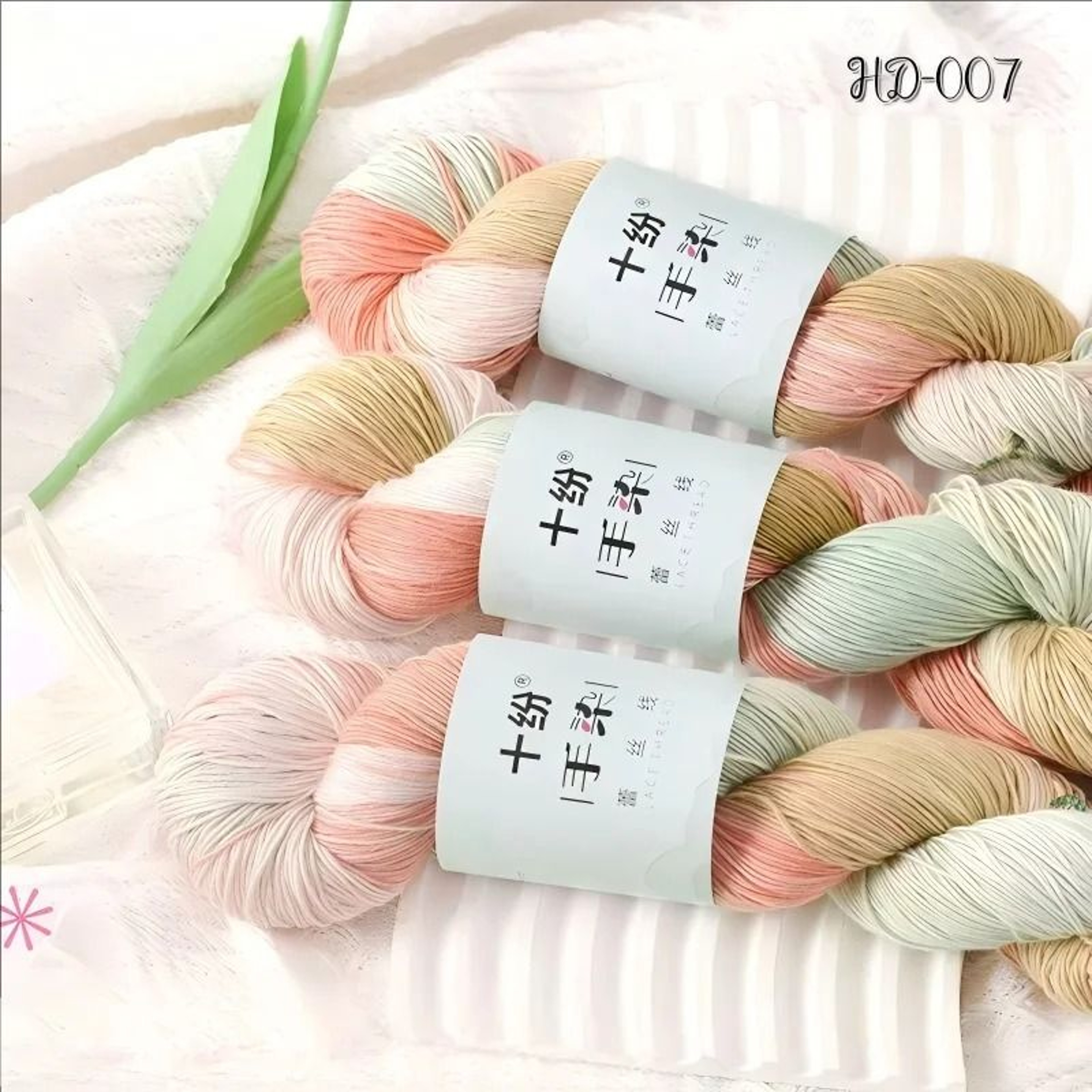 Hand Dyed Gradient Lace Yarn 353 Oz For Crochet Knitting Shawls  DIY Handmade Crafts 5