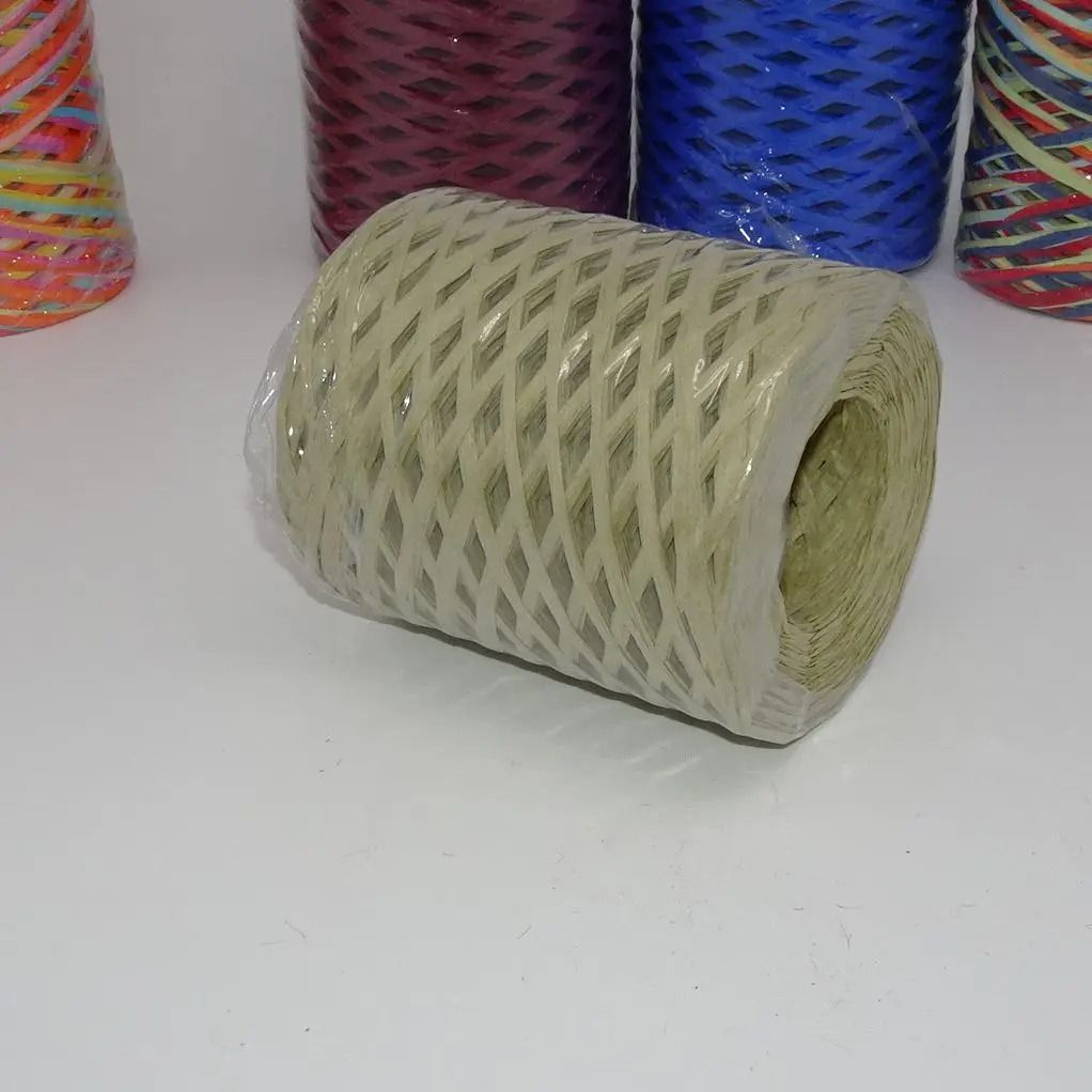 Natural Raffia Paper Ribbon 218 Yards For Gift Wrapping Crochet And DIY Crafts 13