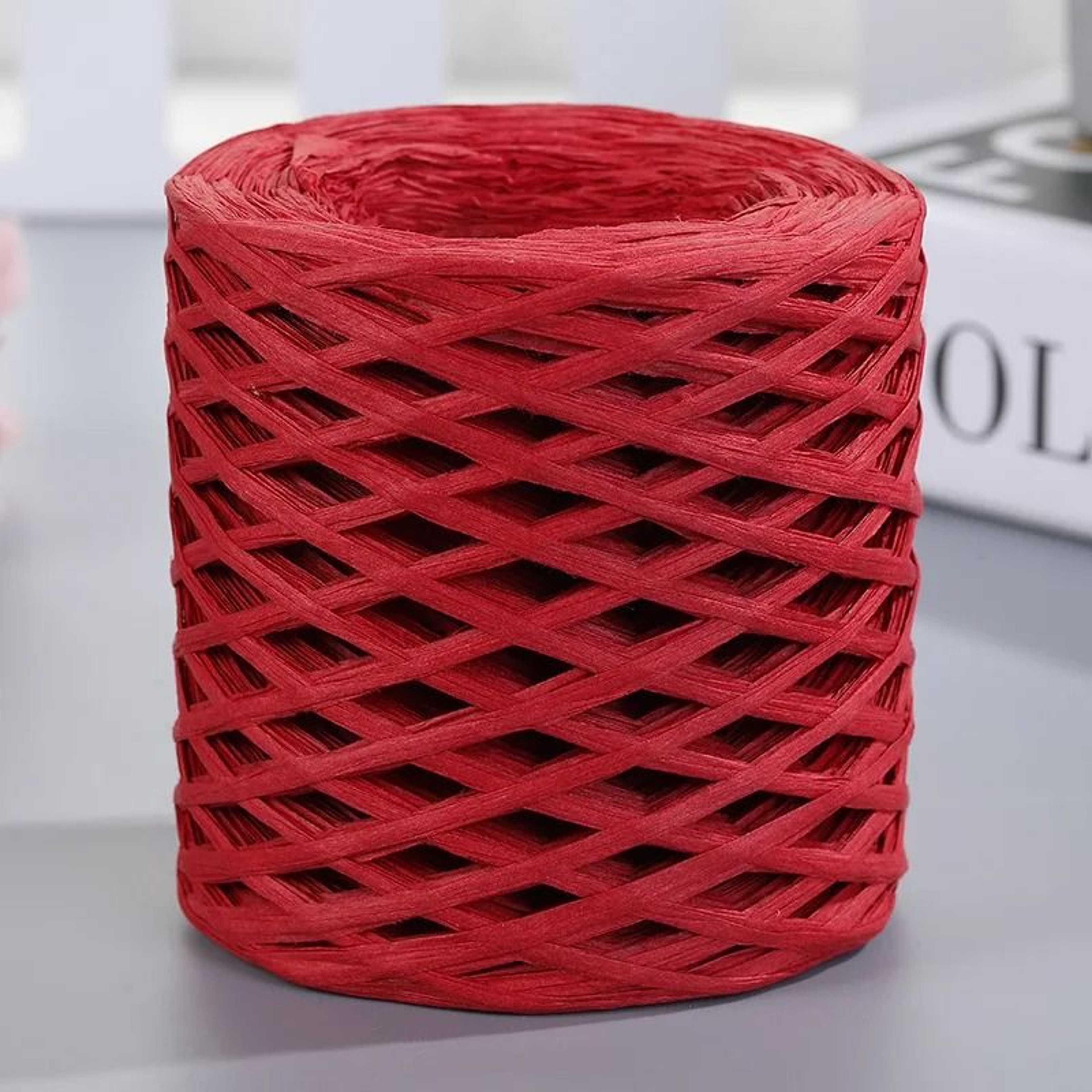 Natural Raffia Paper Ribbon 218 Yards For Gift Wrapping Crochet And DIY Crafts 27