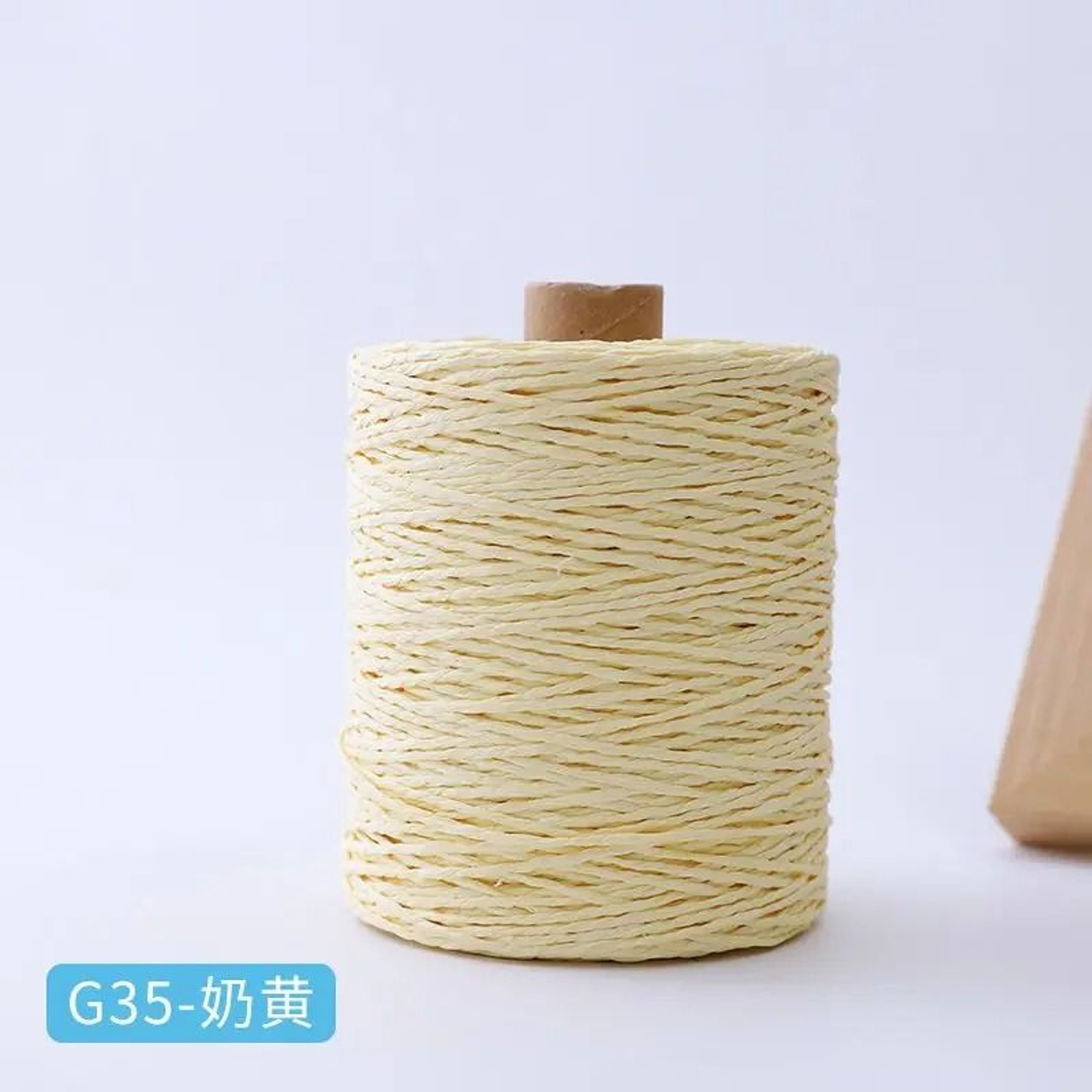 Natural Cotton Raffia Crochet Yarn 306 Yards For Summer Hats Bags And Hand Knitting 16
