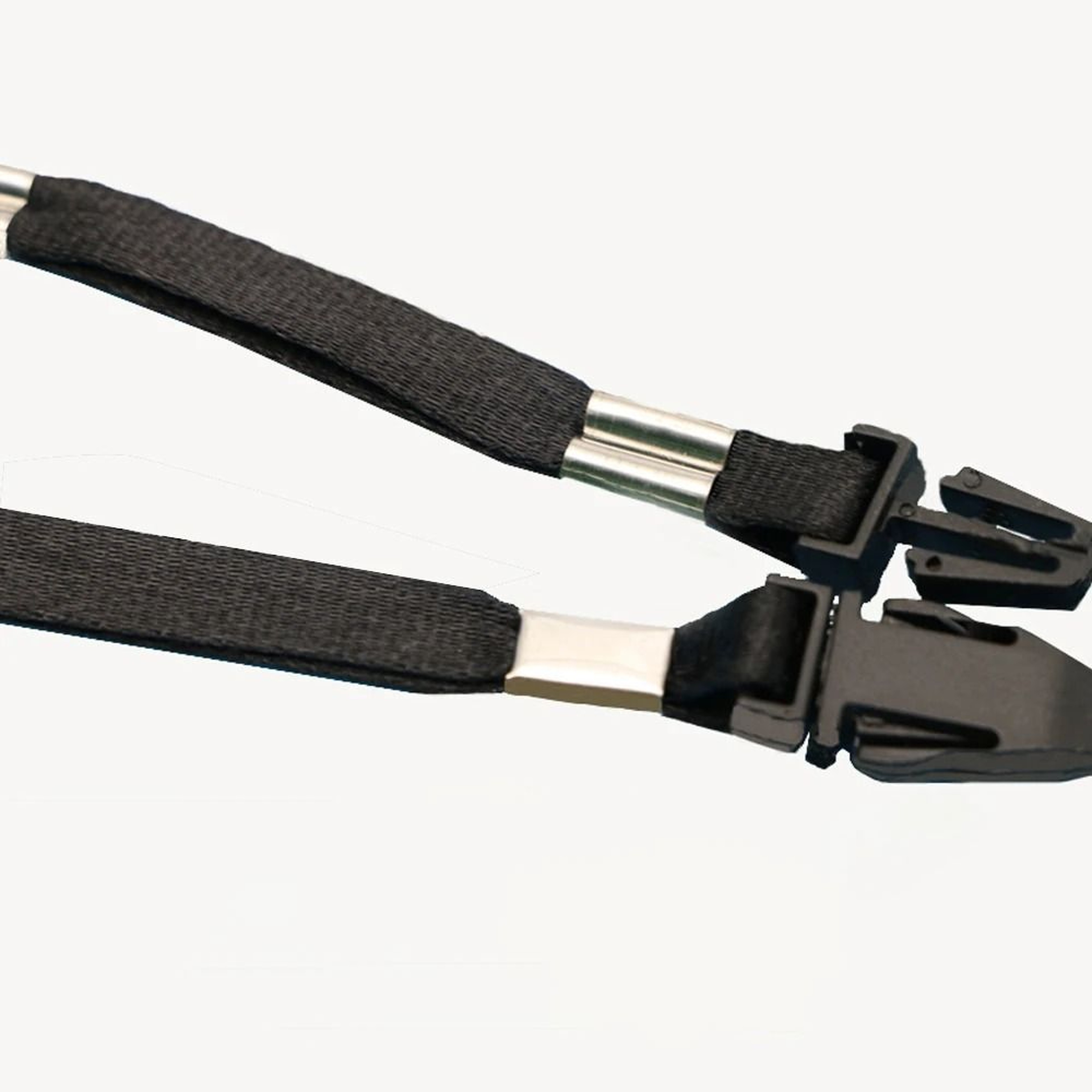 Adjustable Black Paracord Wrist Lanyard Set For Flashlights Cameras Phones And EDC Gear 4