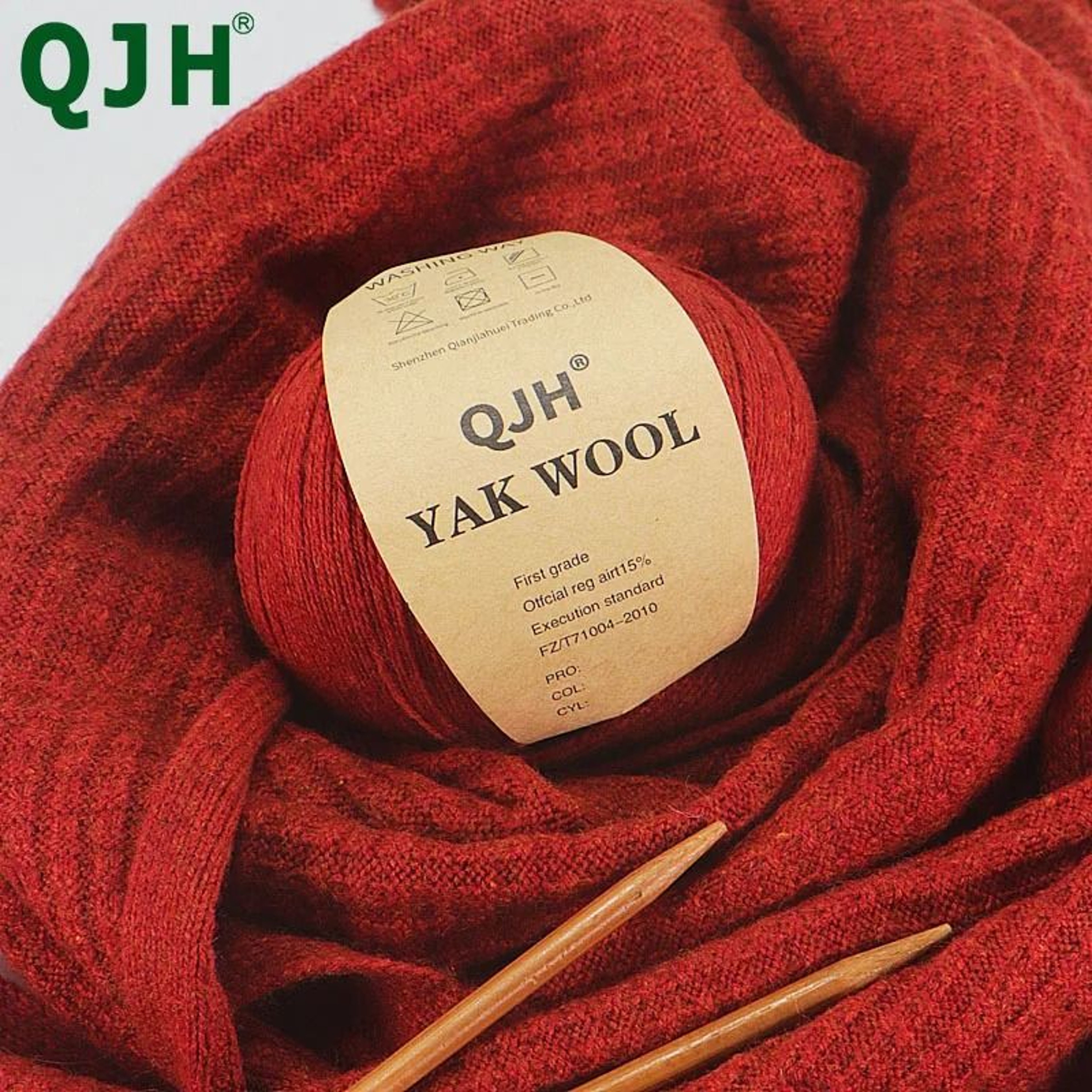 Natural Mongolian Yak Wool Yarn 6 Piece Set 1