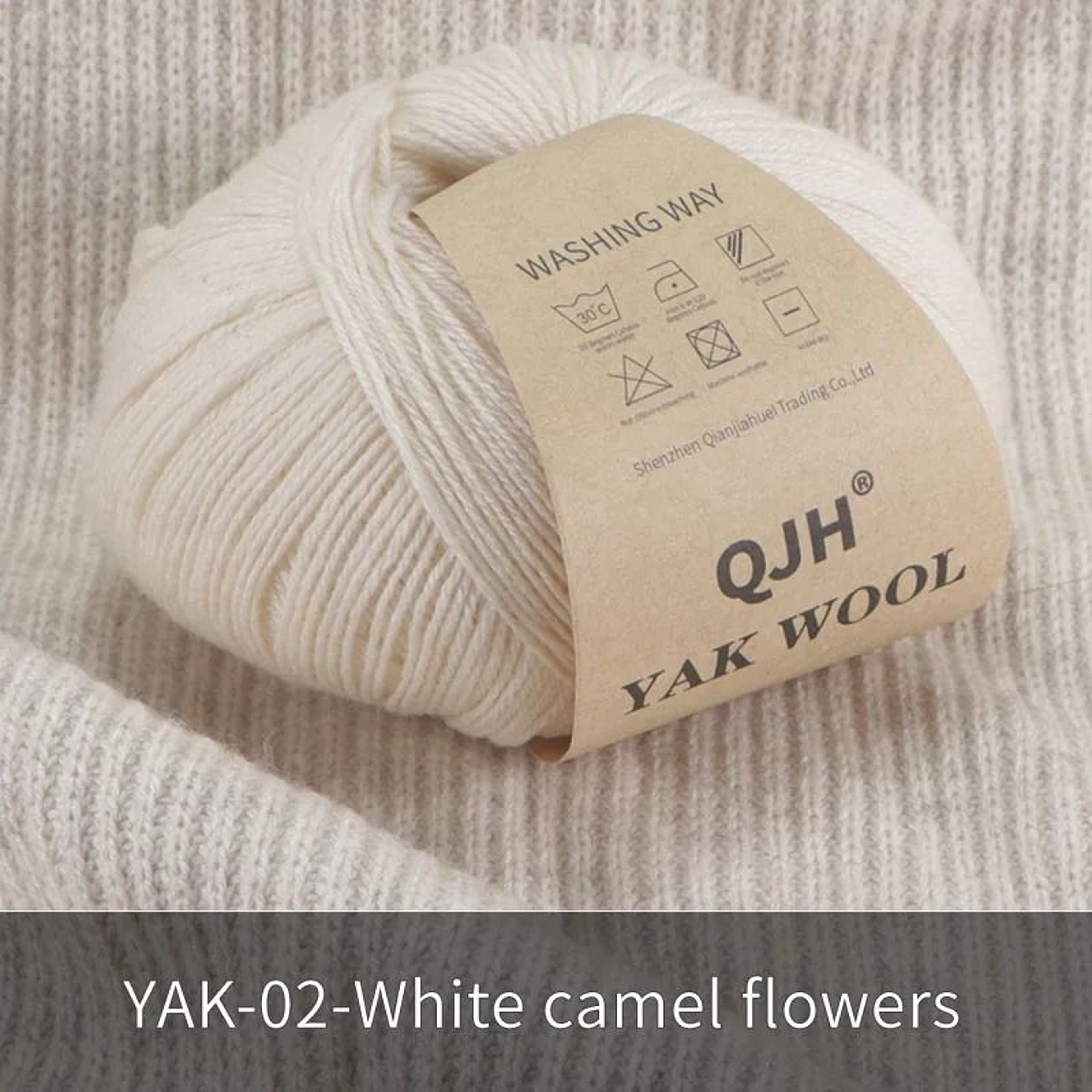 Natural Mongolian Yak Wool Yarn 6 Piece Set 9