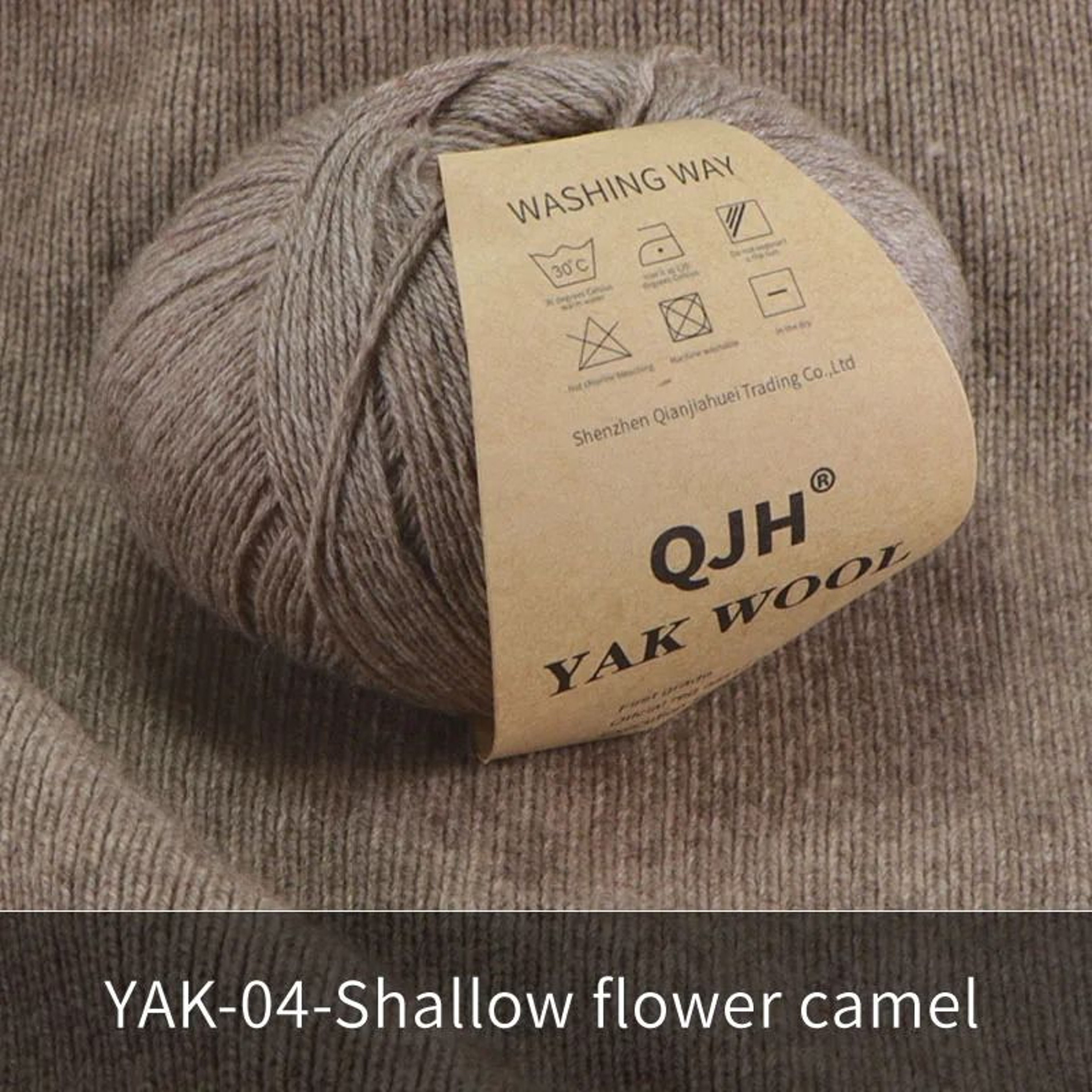Natural Mongolian Yak Wool Yarn 6 Piece Set 11