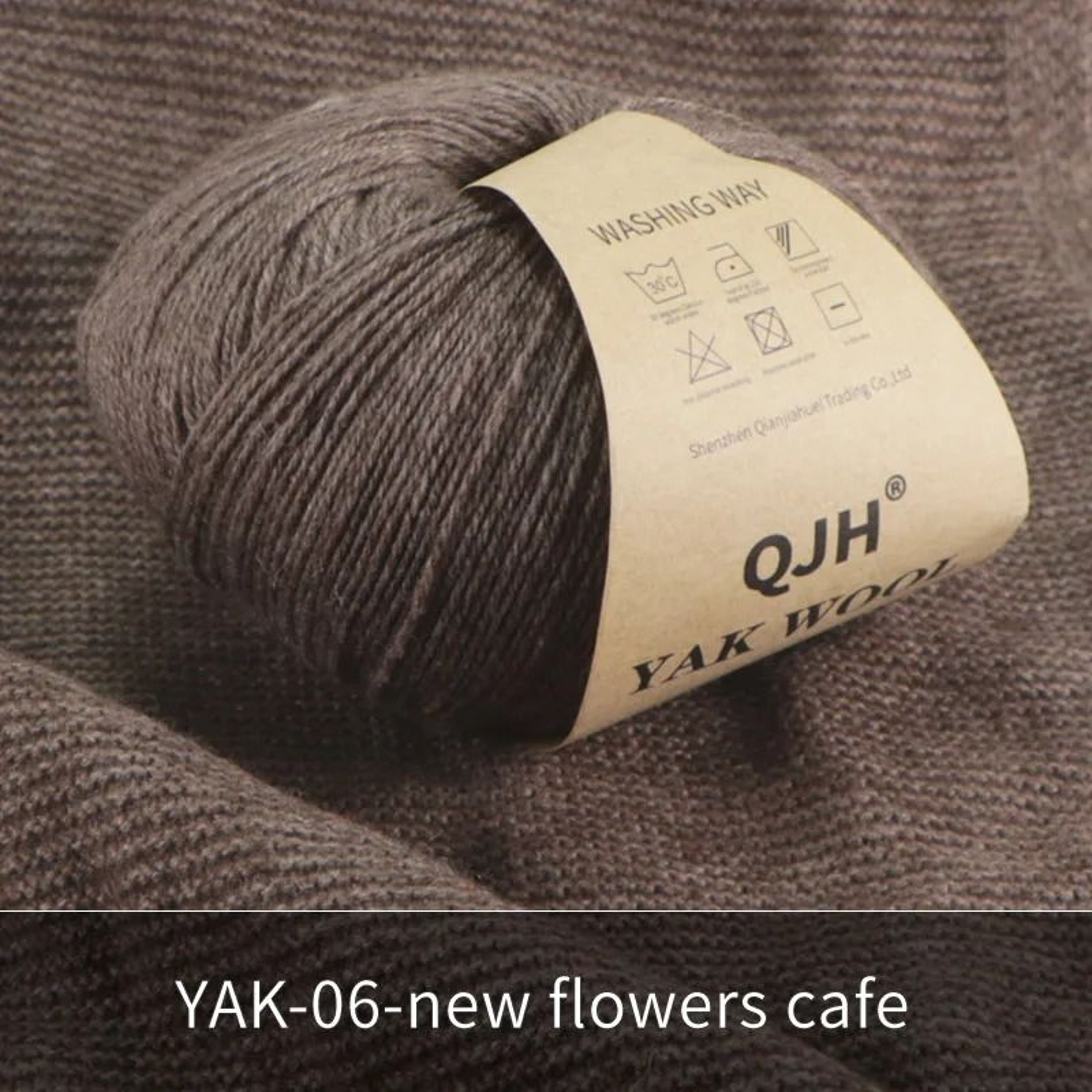 Natural Mongolian Yak Wool Yarn 6 Piece Set 13