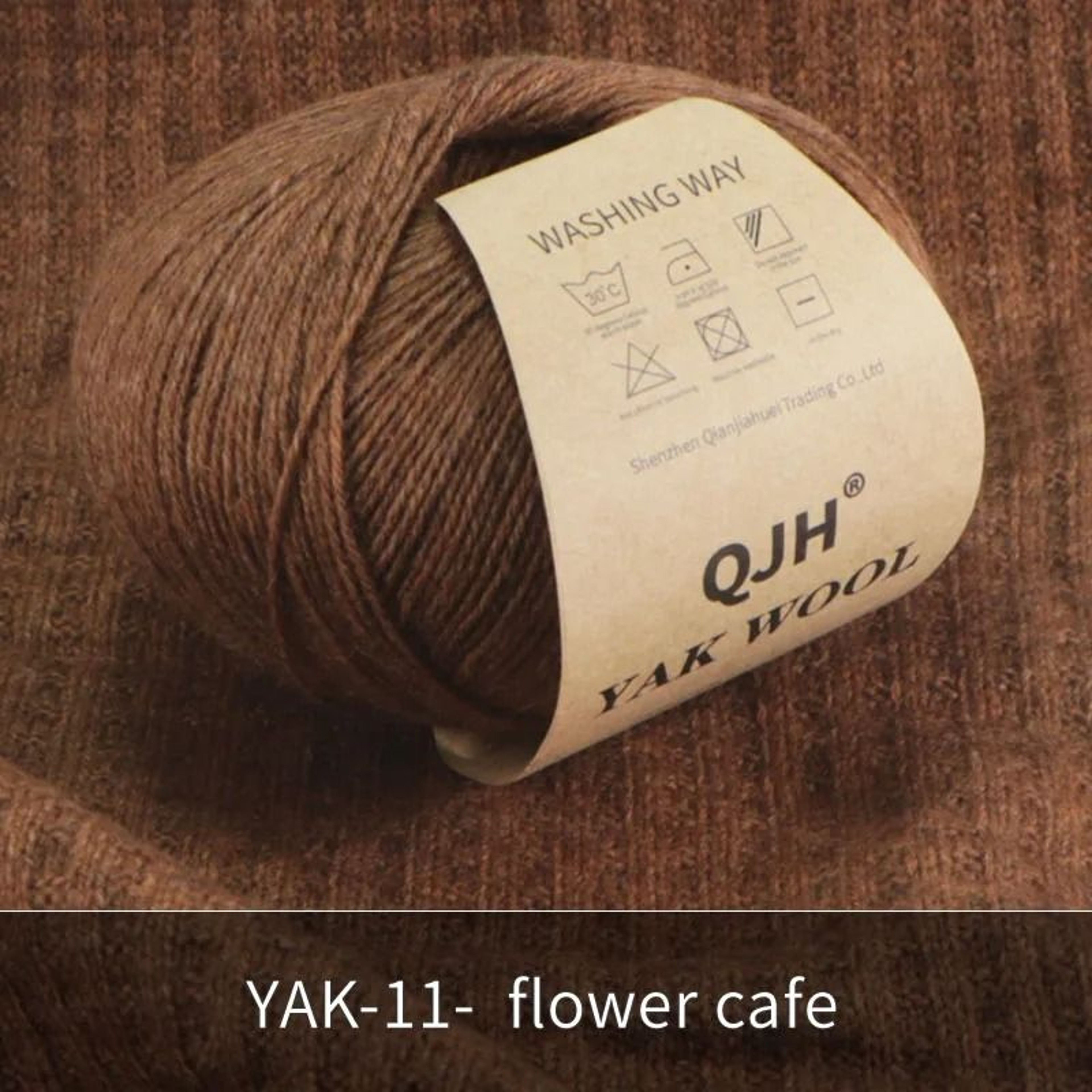 Natural Mongolian Yak Wool Yarn 6 Piece Set 18