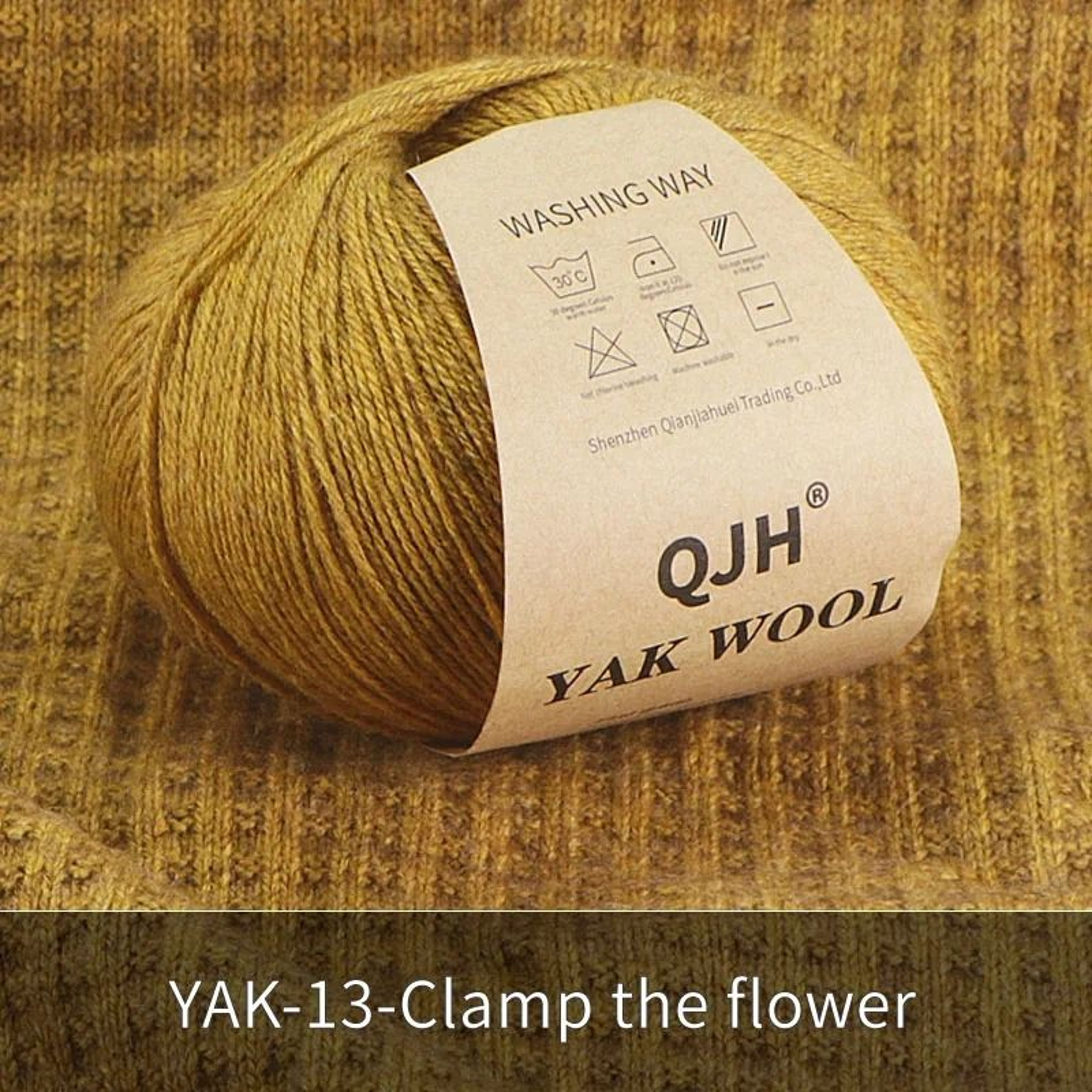 Natural Mongolian Yak Wool Yarn 6 Piece Set 7