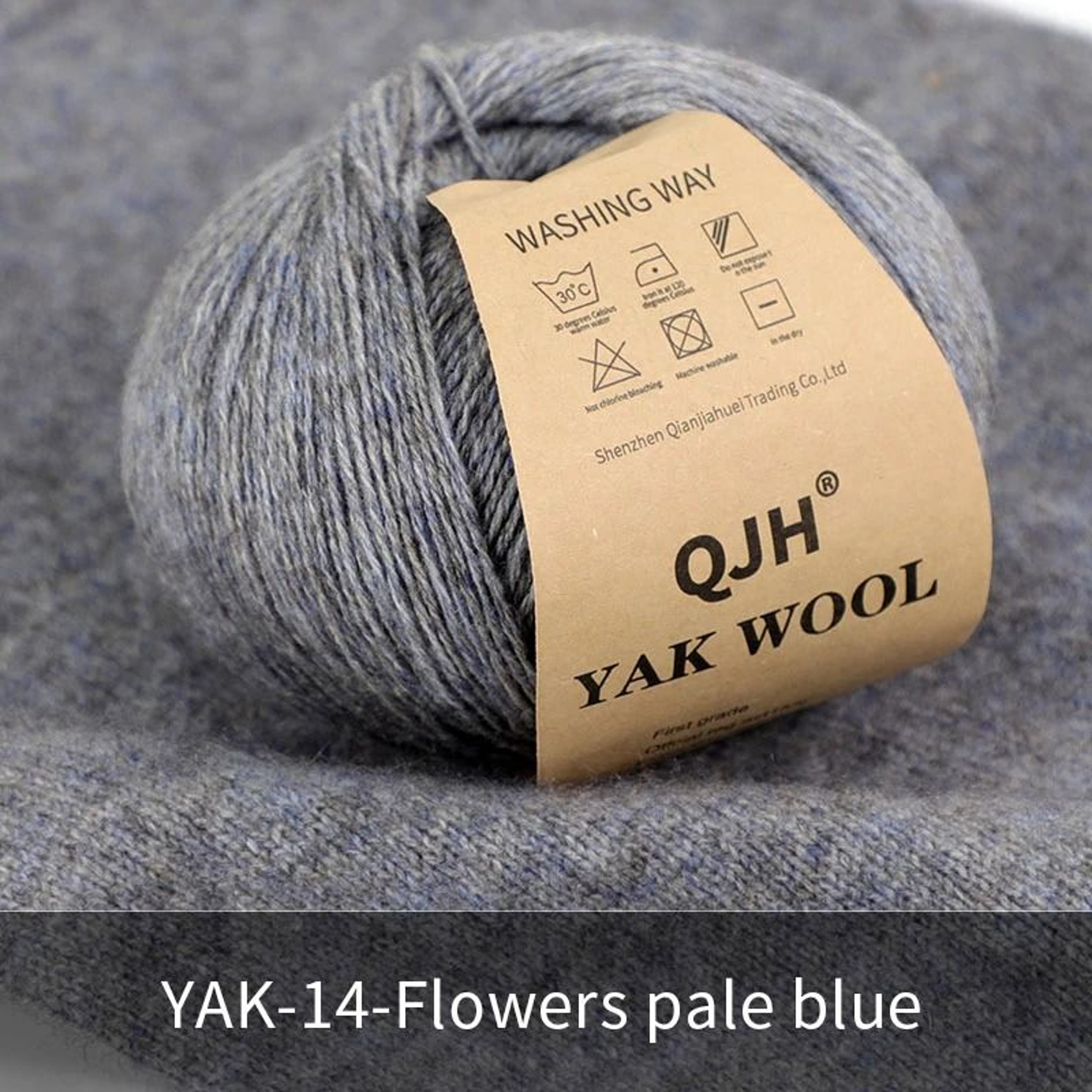 Natural Mongolian Yak Wool Yarn 6 Piece Set 20