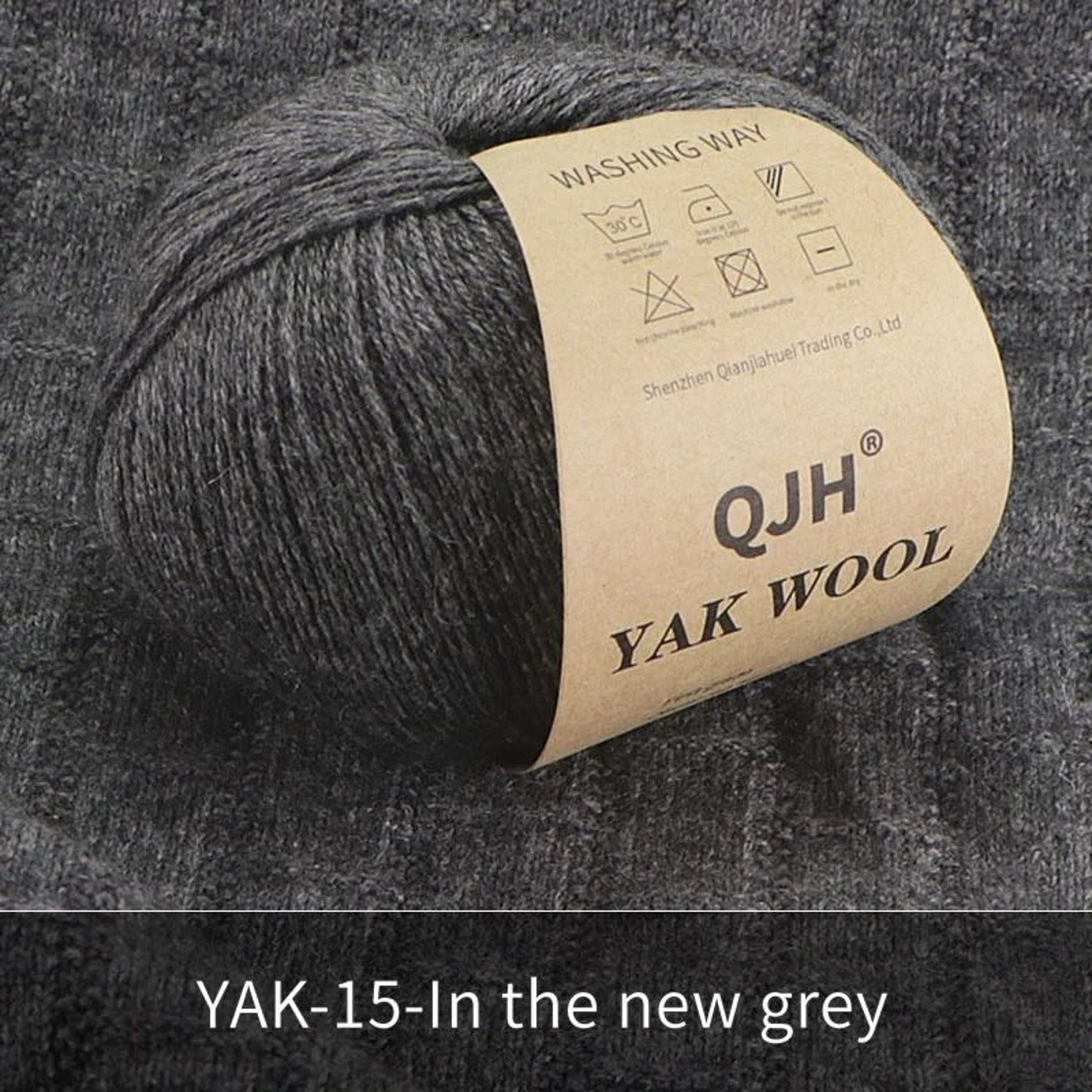 Natural Mongolian Yak Wool Yarn 6 Piece Set 21