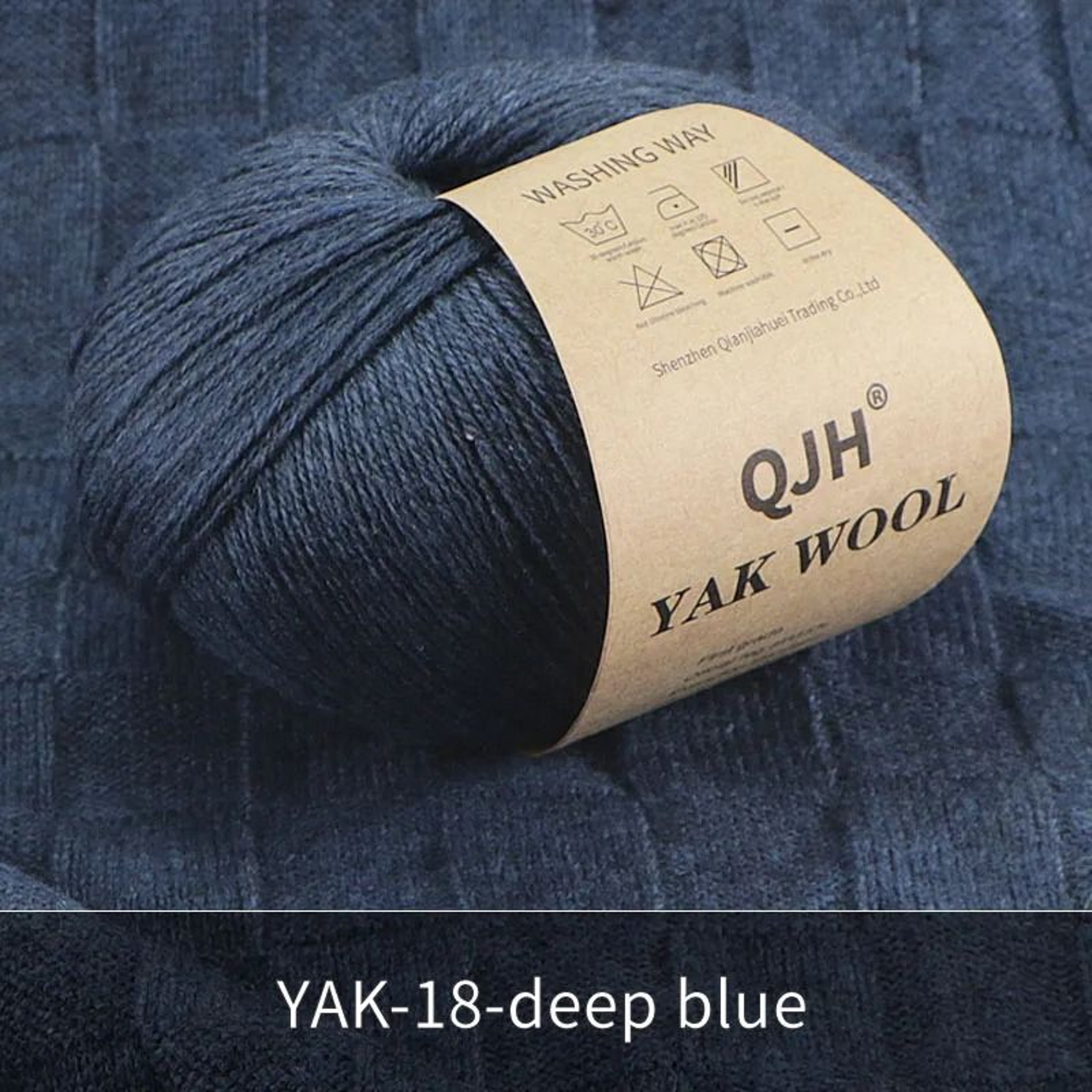 Natural Mongolian Yak Wool Yarn 6 Piece Set 24