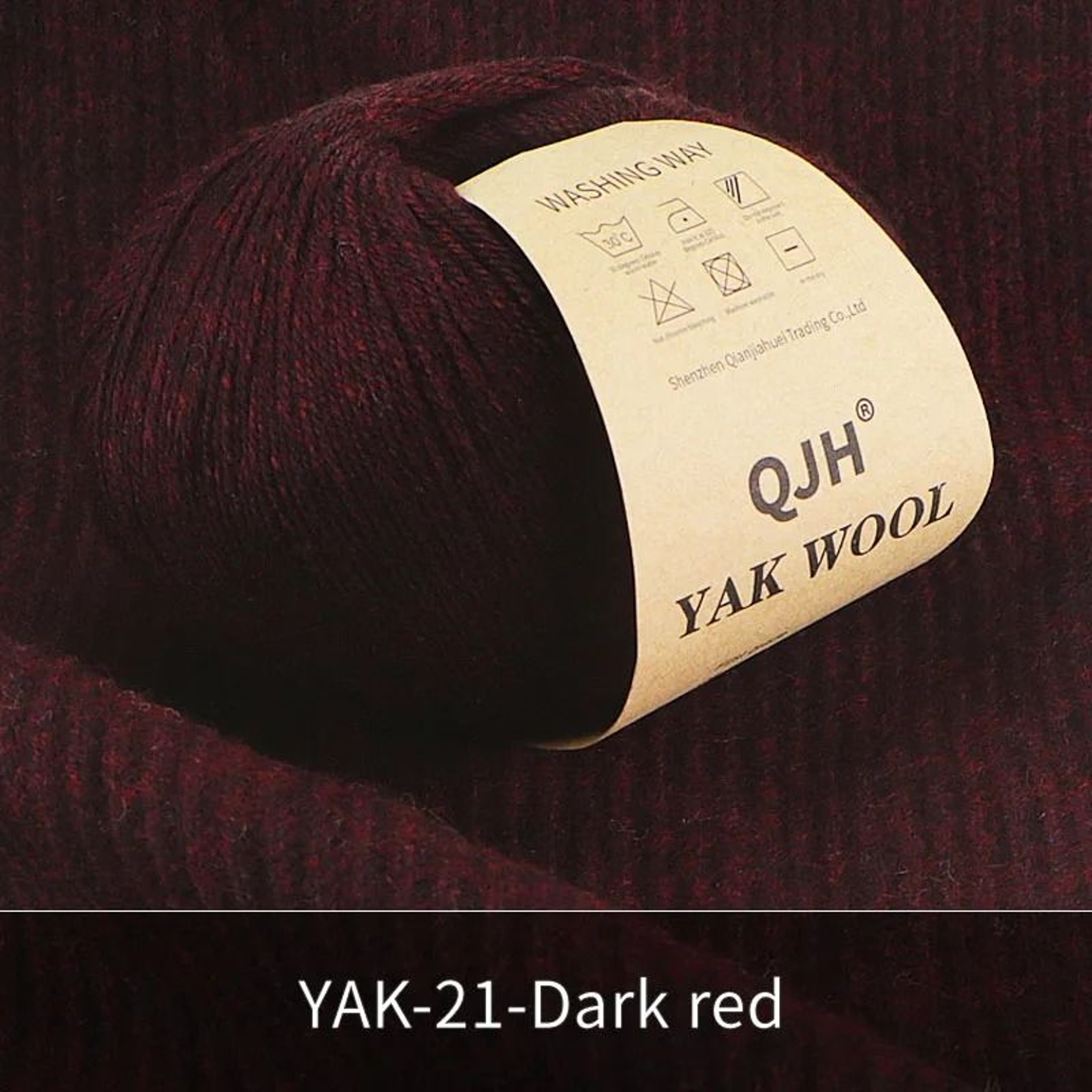 Natural Mongolian Yak Wool Yarn 6 Piece Set 27