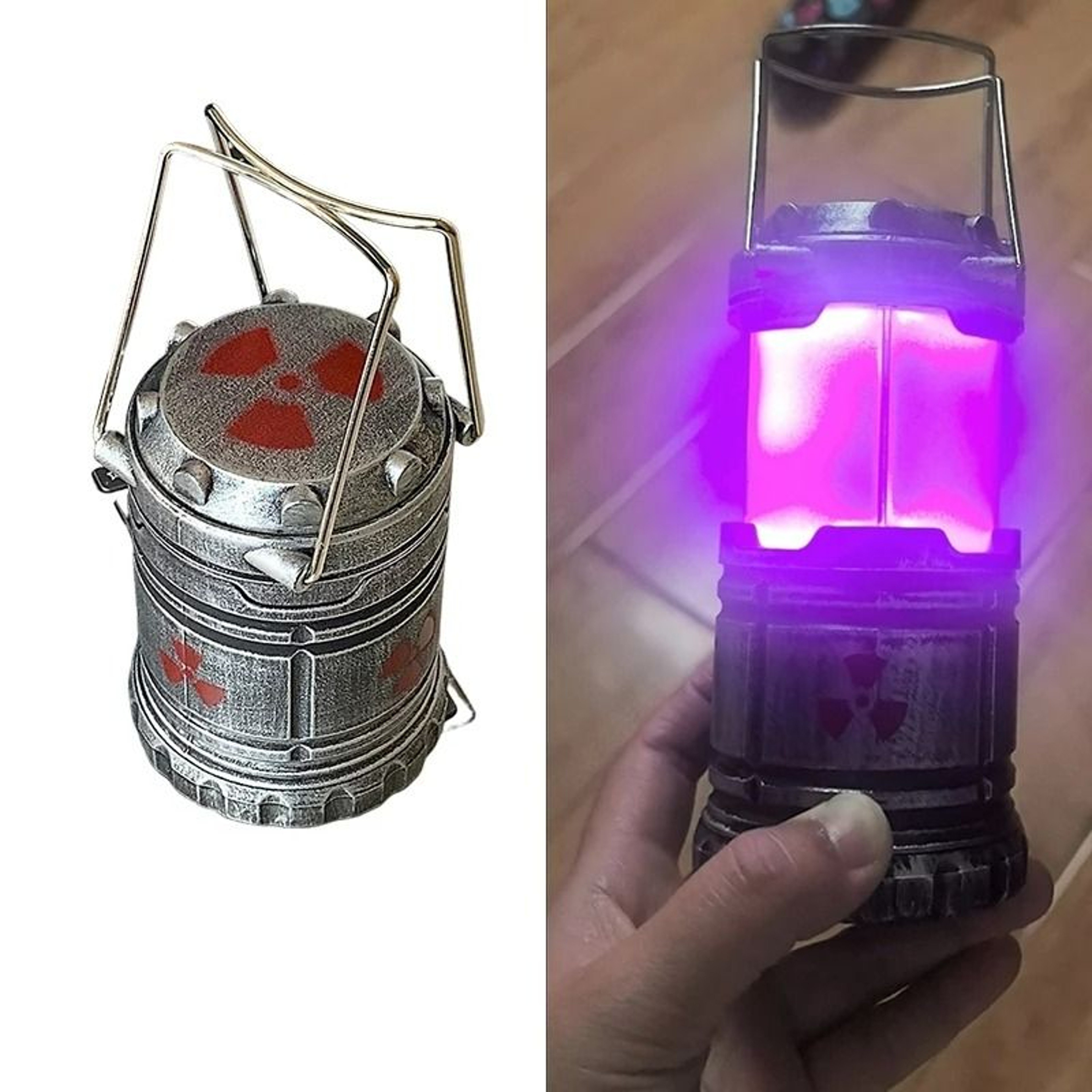 Mini Nuclear Reactor Lantern Portable LED Camping Night Light 9