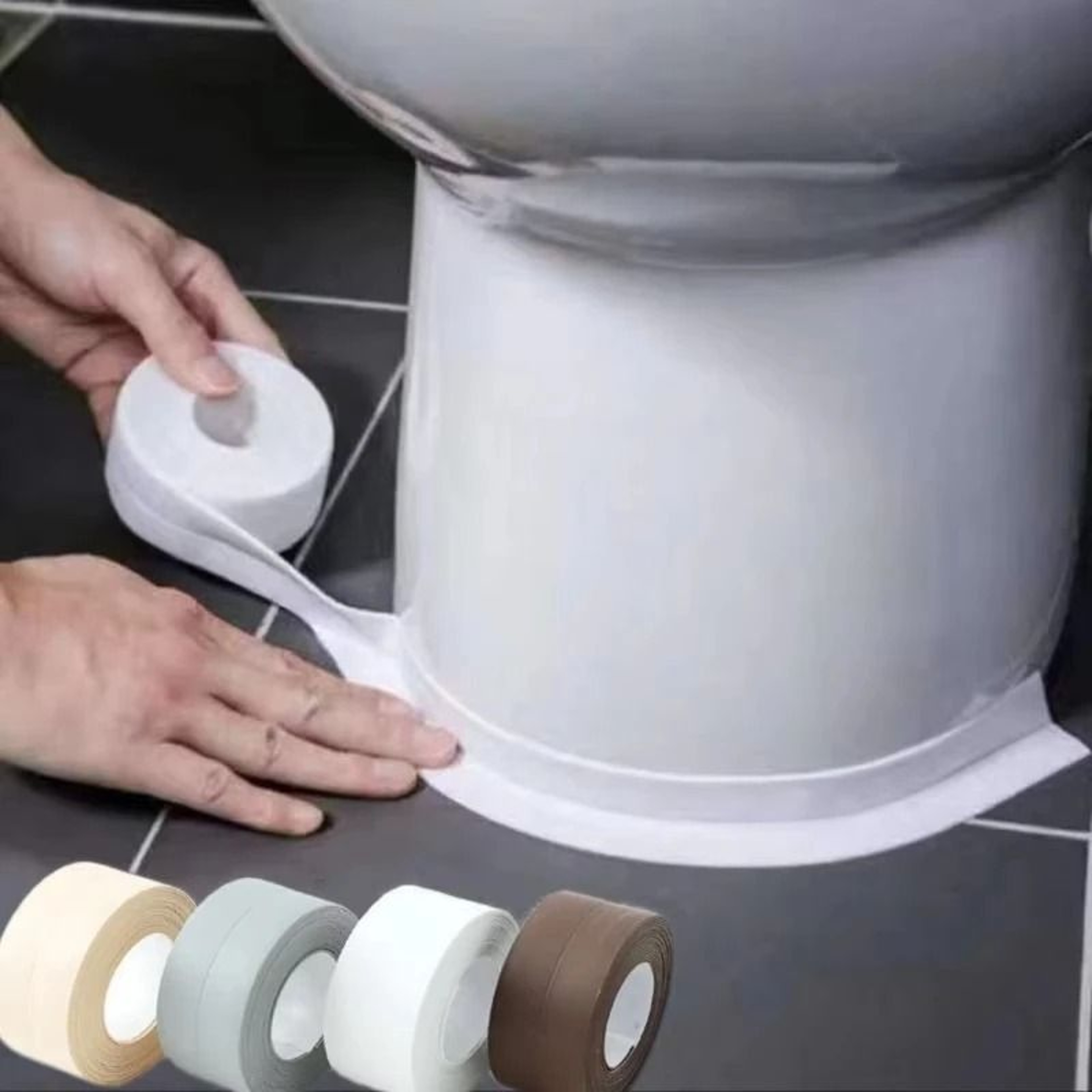 Waterproof Caulk Tape Self Adhesive Sealing Strip For Sink And Shower 1