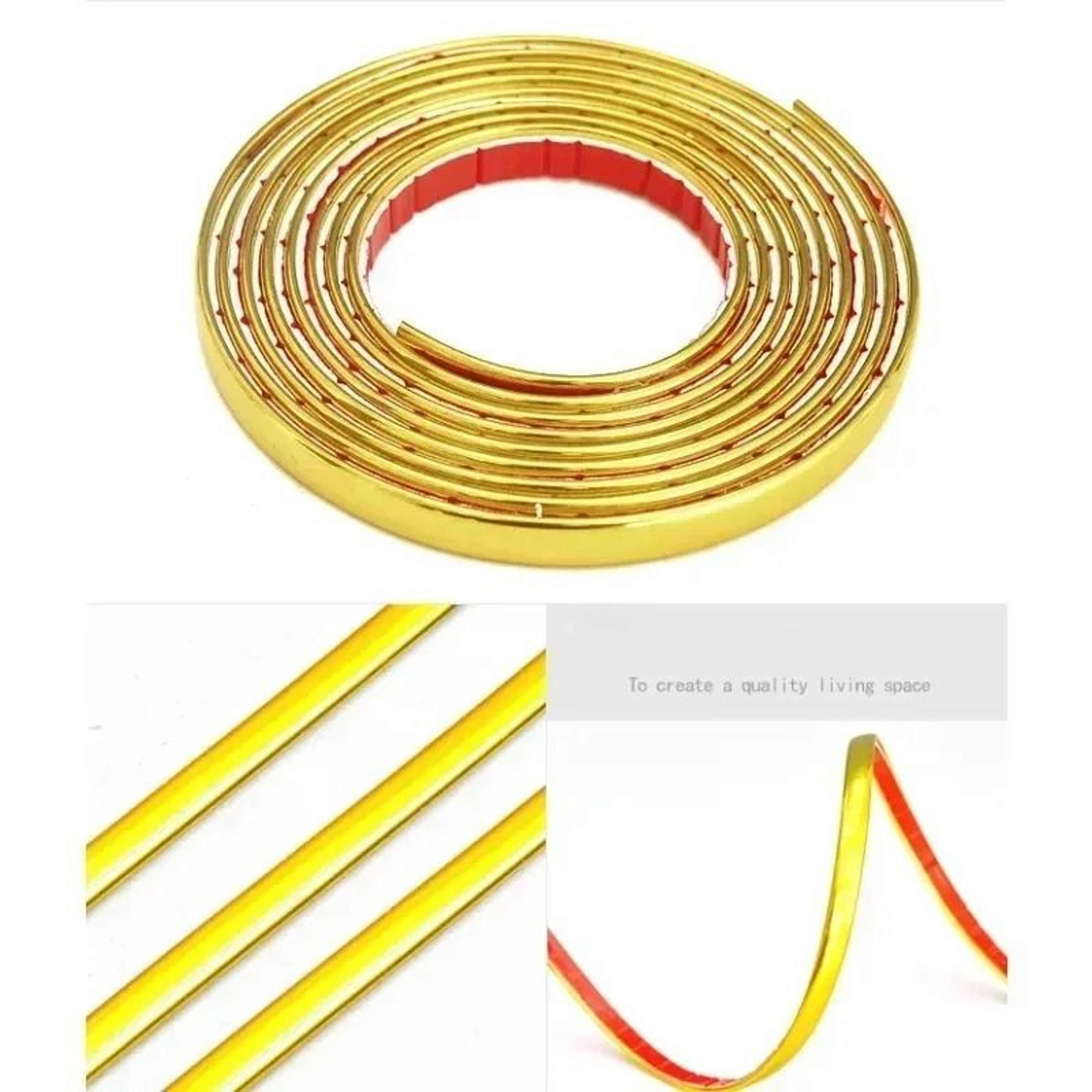 164 Ft Self Adhesive PVC Mirror Frame Molding Trim For Walls And Ceilings 8