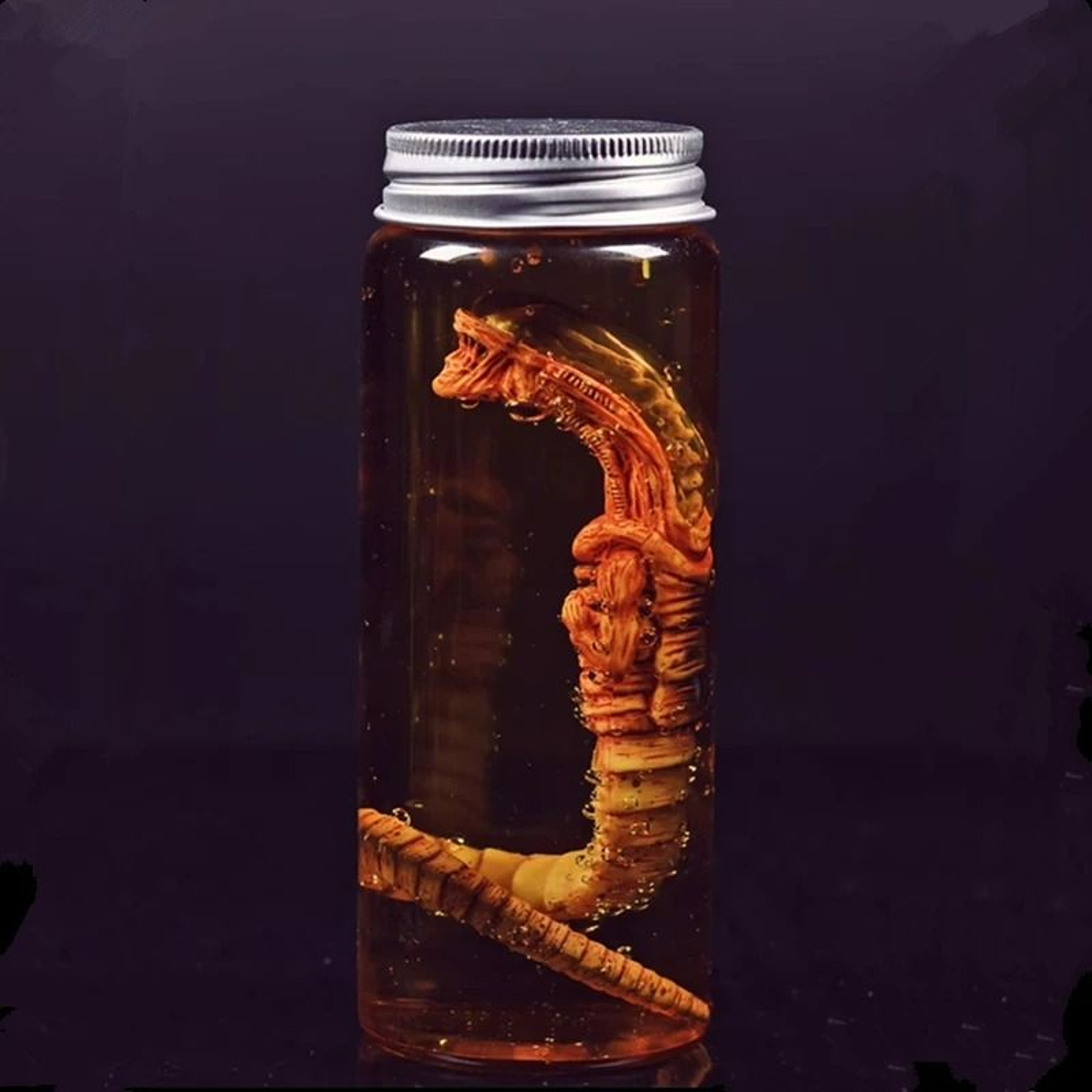 Alien Facehugger Specimen Jar With LED Light Sci Fi Movie Prop Replica 7