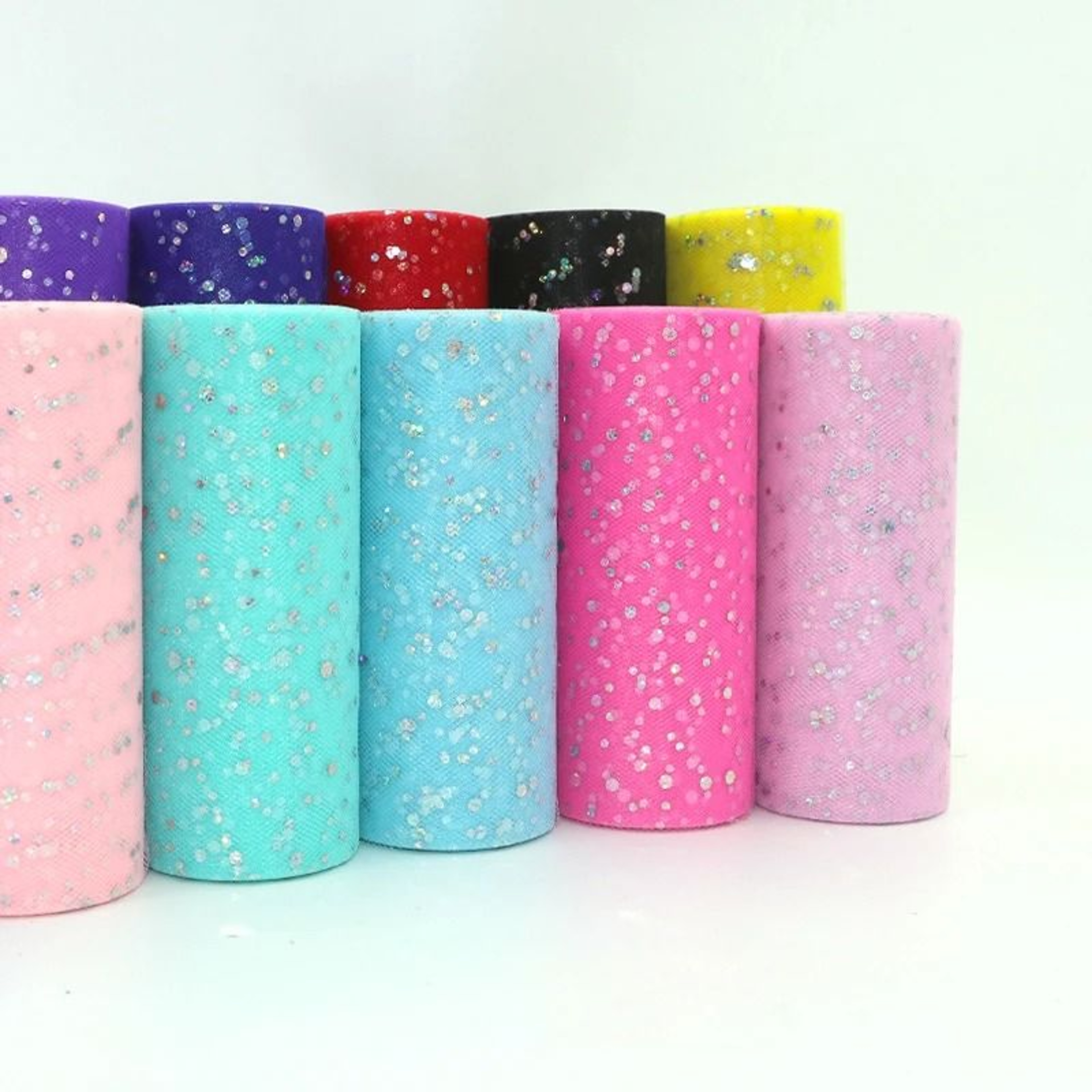 Glitter Sequin Tulle Roll For Wedding Crafts Tutu And Party Decor 3
