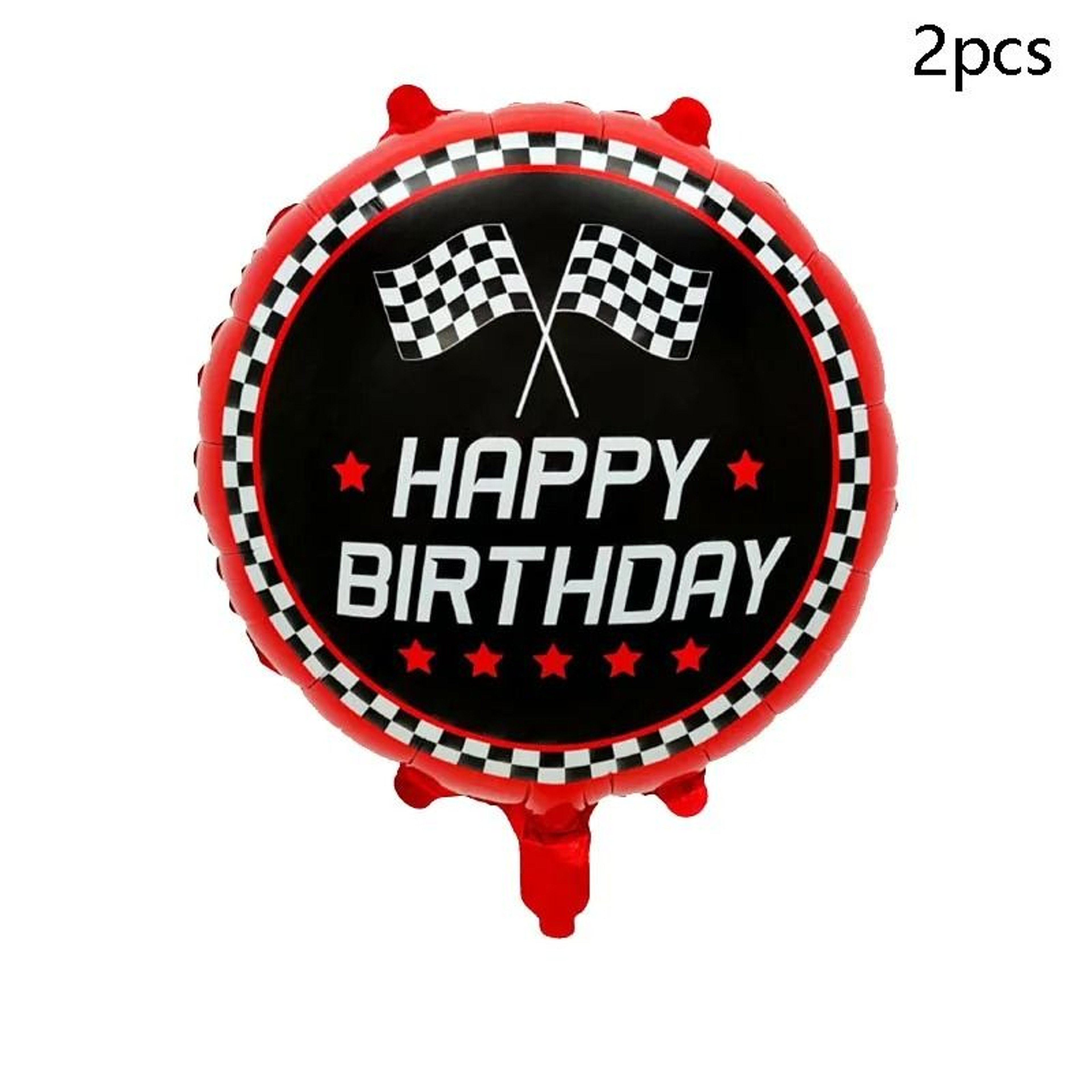 Race Car Foil Balloons Traffic Light Tire Wheel Birthday Party Decor 14