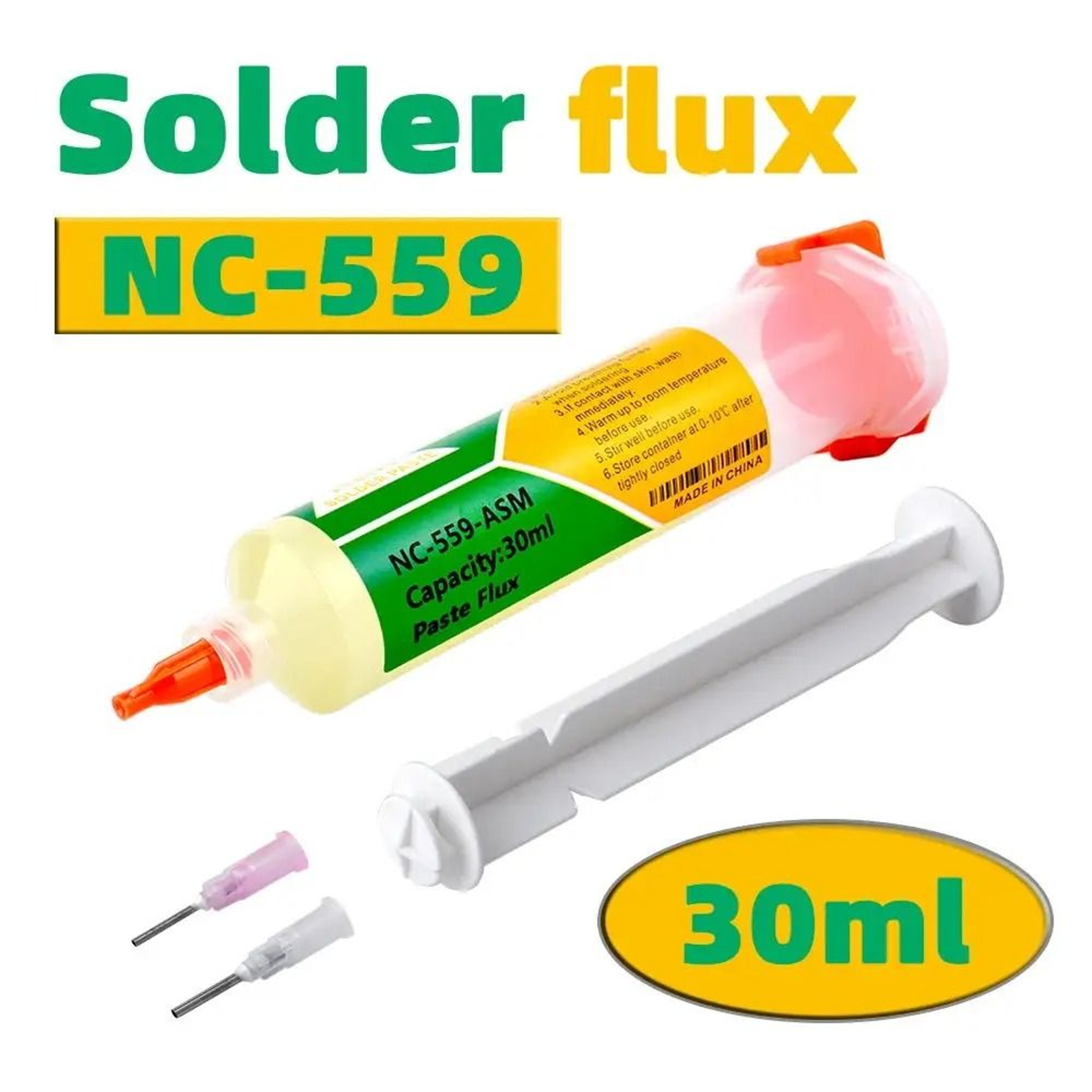 KEK 559 Rosin Flux Solder Paste Syringe For Electronics Soldering 2