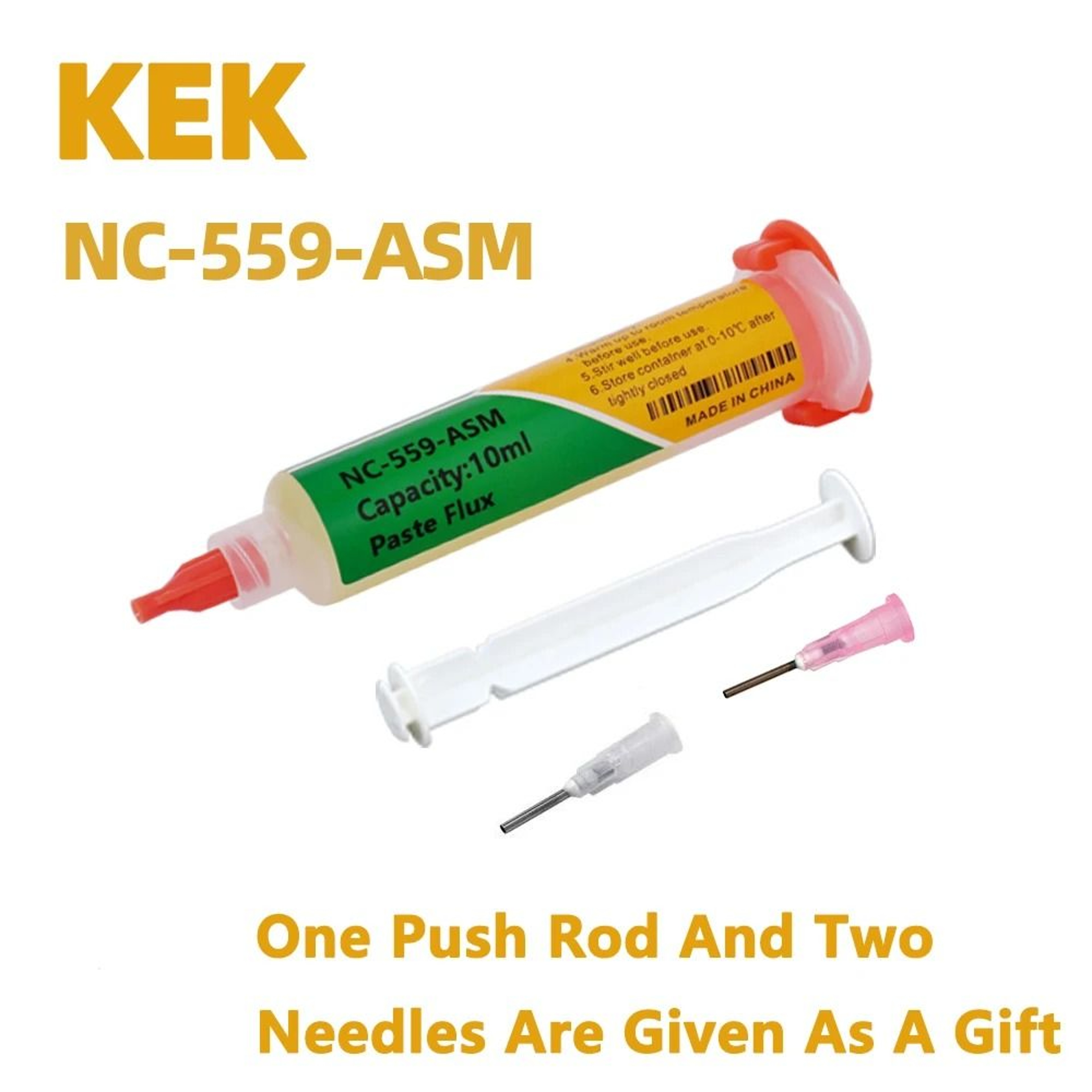 KEK 559 Rosin Flux Solder Paste Syringe For Electronics Soldering 3