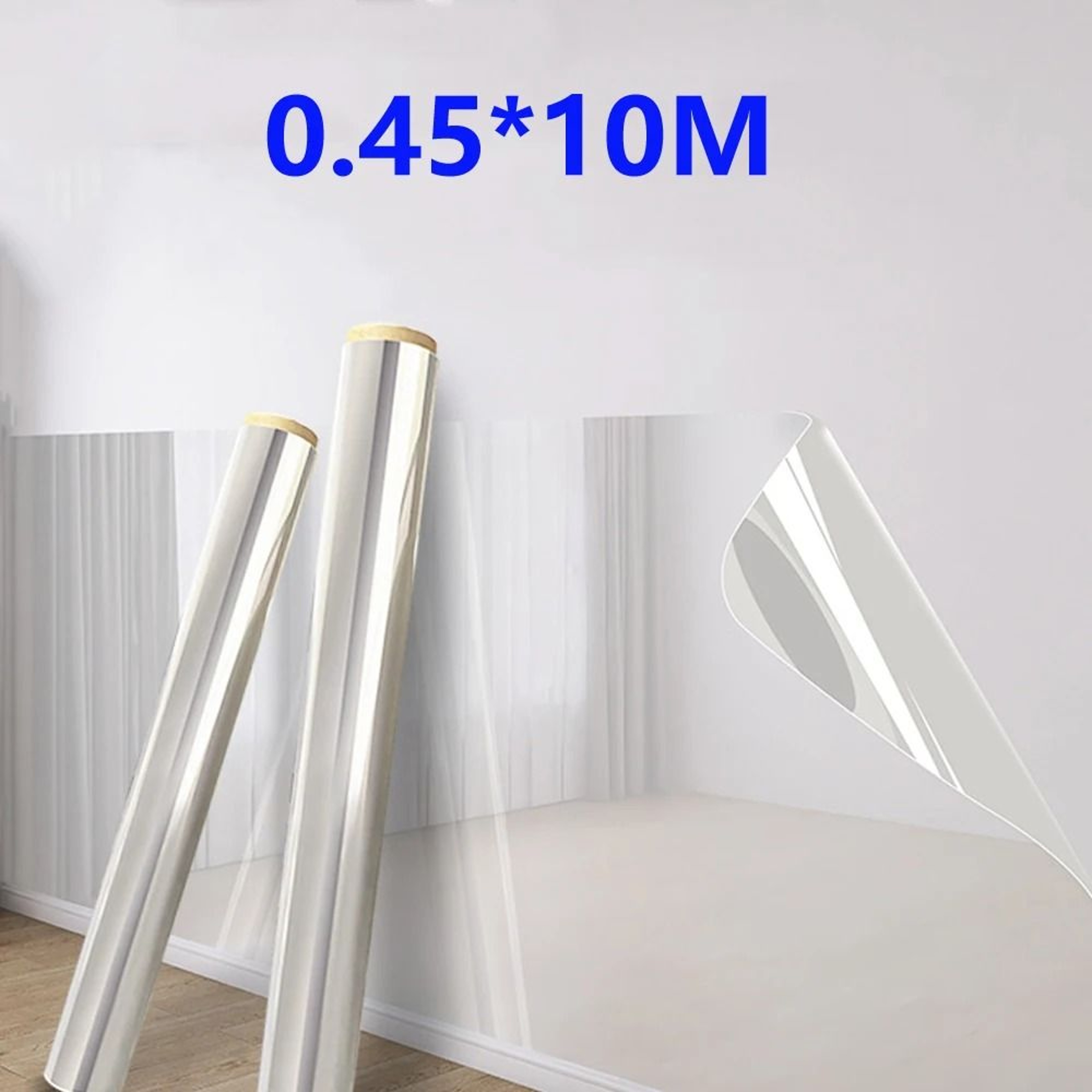 Transparent Electrostatic Wall Protective Film Waterproof Oil Proof Kitchen Wall Cover 10