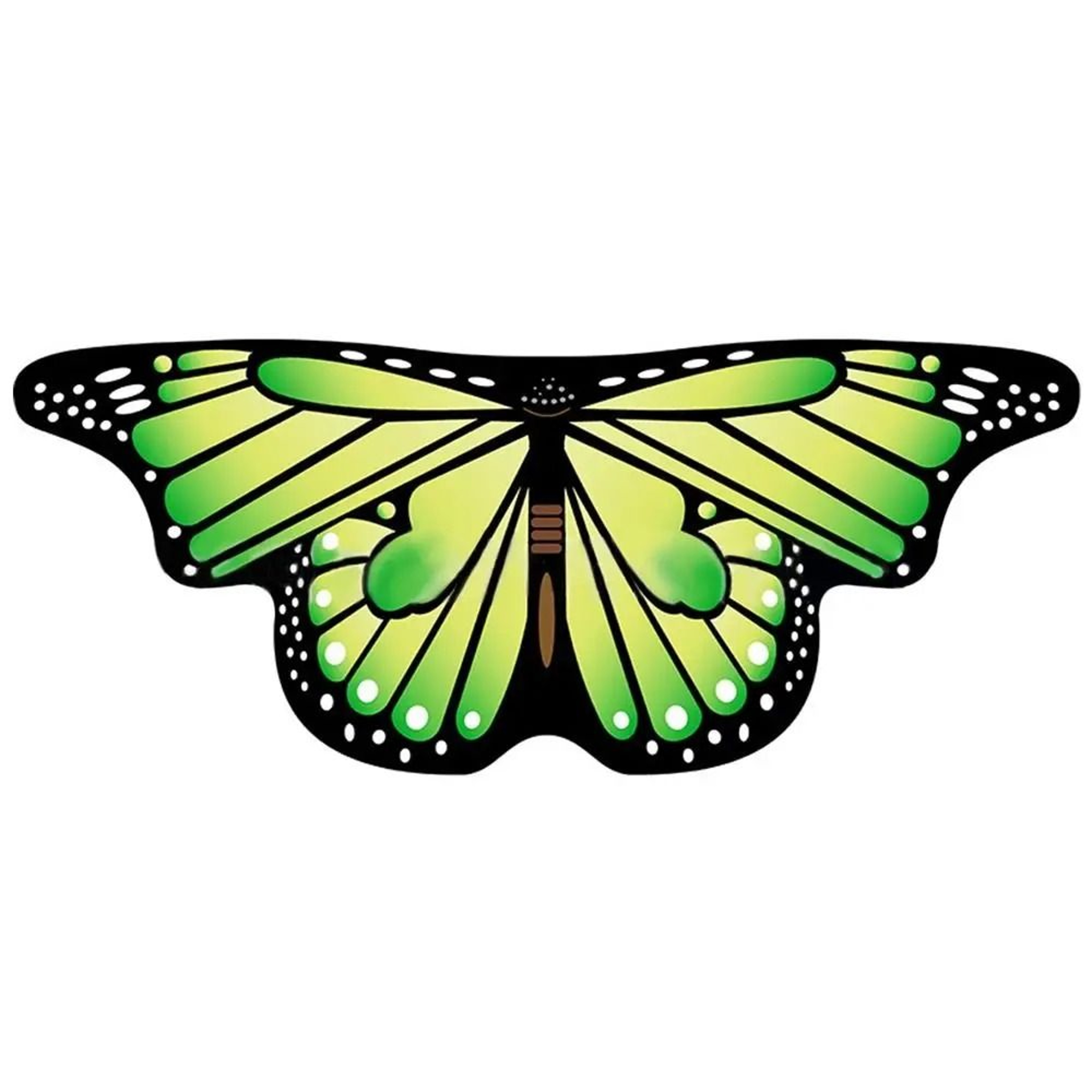 Colorful Kids Butterfly Wings Cape Fairy Shawl Dress Up Costume 13