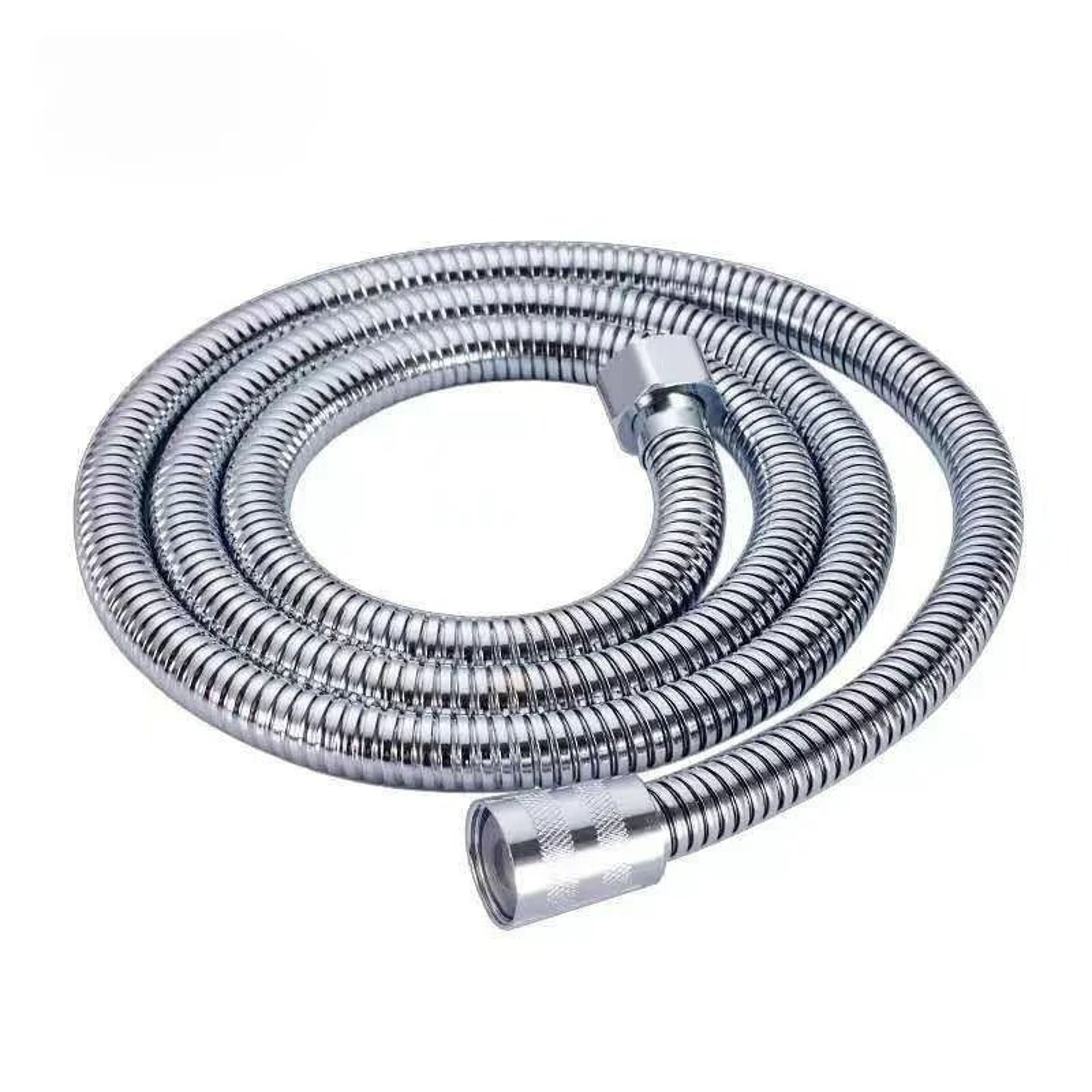 59 Inch Stainless Steel Flexible Shower Hose Black Or Silver Bathroom Extension 6