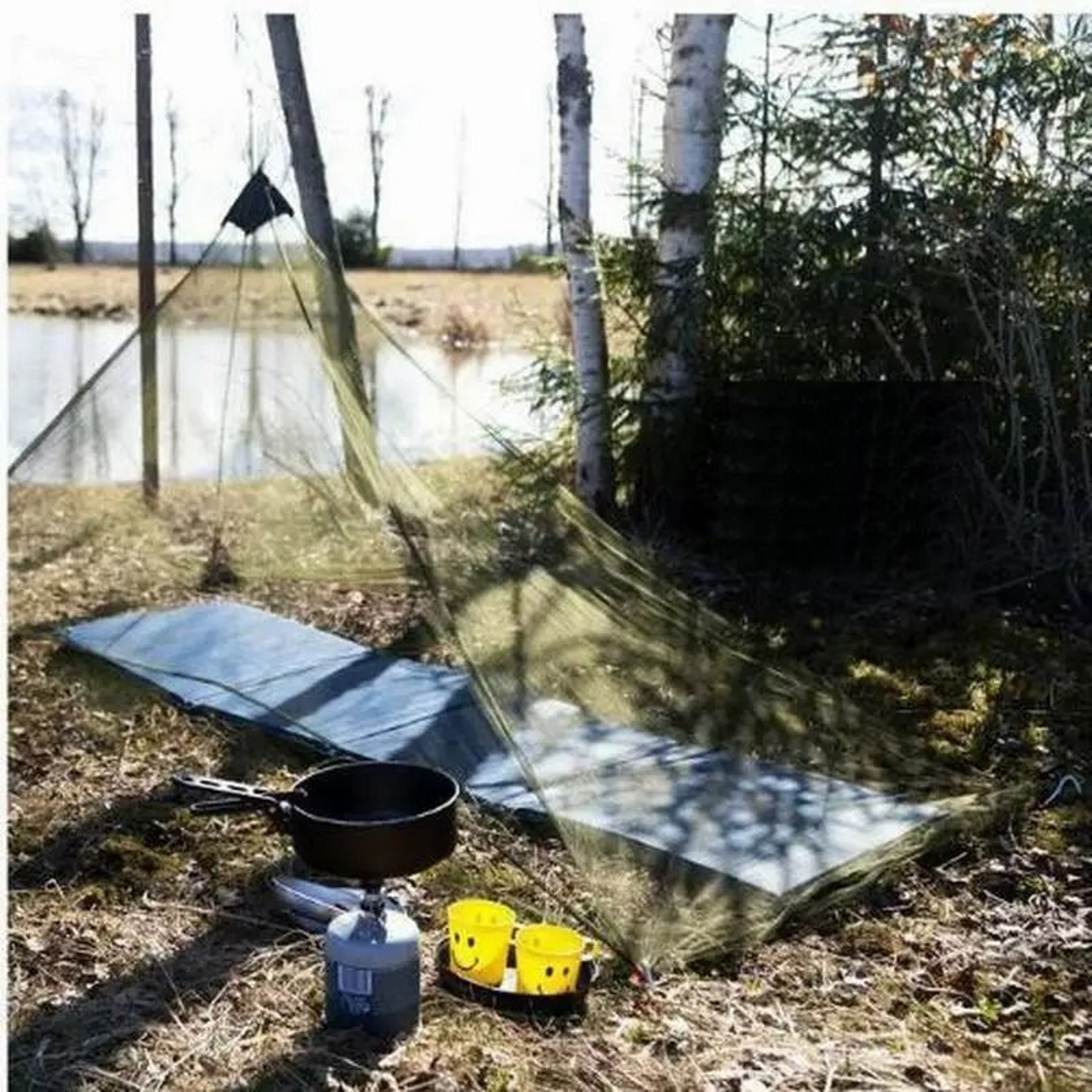 Ultralight Mesh Inner Tent Mosquito Net Shelter For Camping Hiking And Fishing 2
