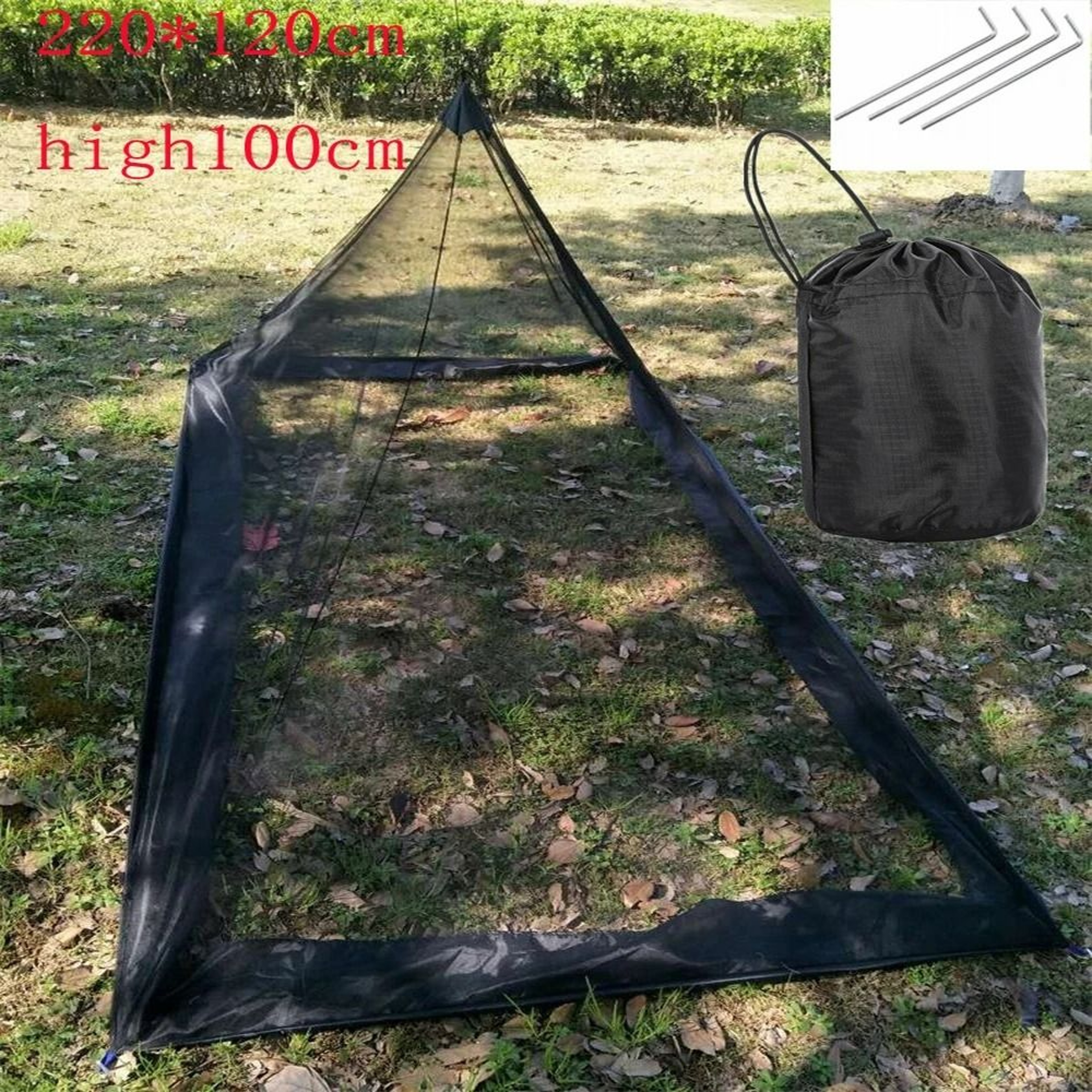 Ultralight Mesh Inner Tent Mosquito Net Shelter For Camping Hiking And Fishing 6