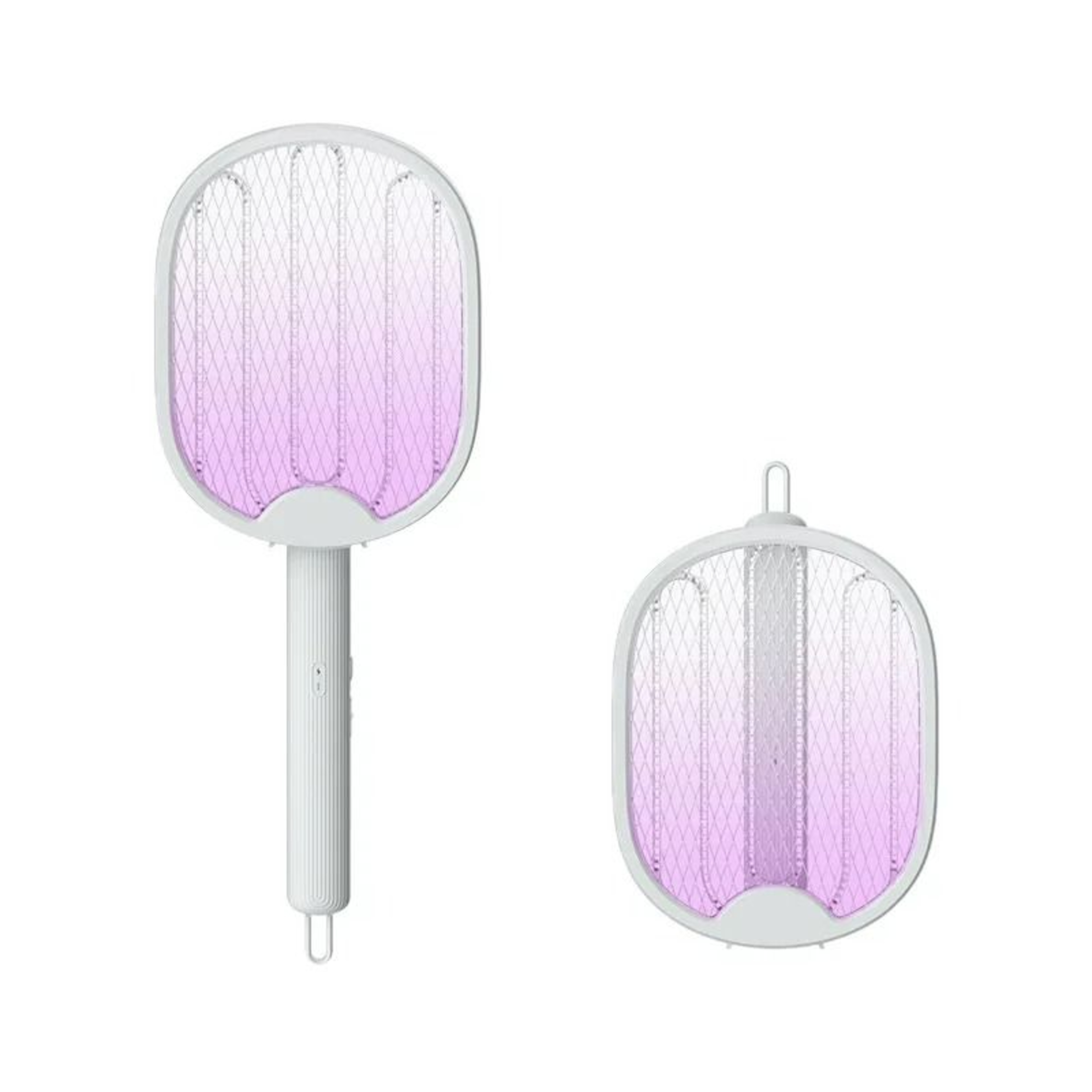 Foldable Electric Mosquito Swatter USB Rechargeable UV Bug Zapper Racket 6