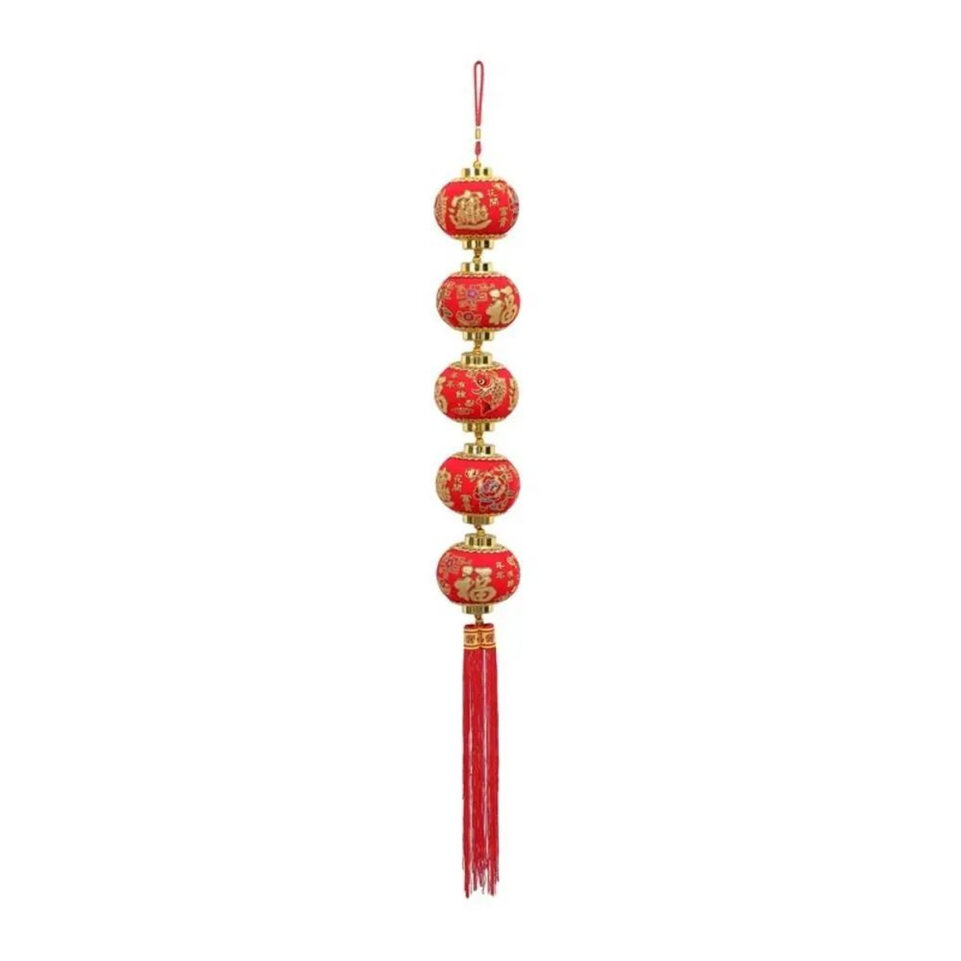 Chinese New Year Lantern String Hanging Pendant For Doors Windows And Weddings 5