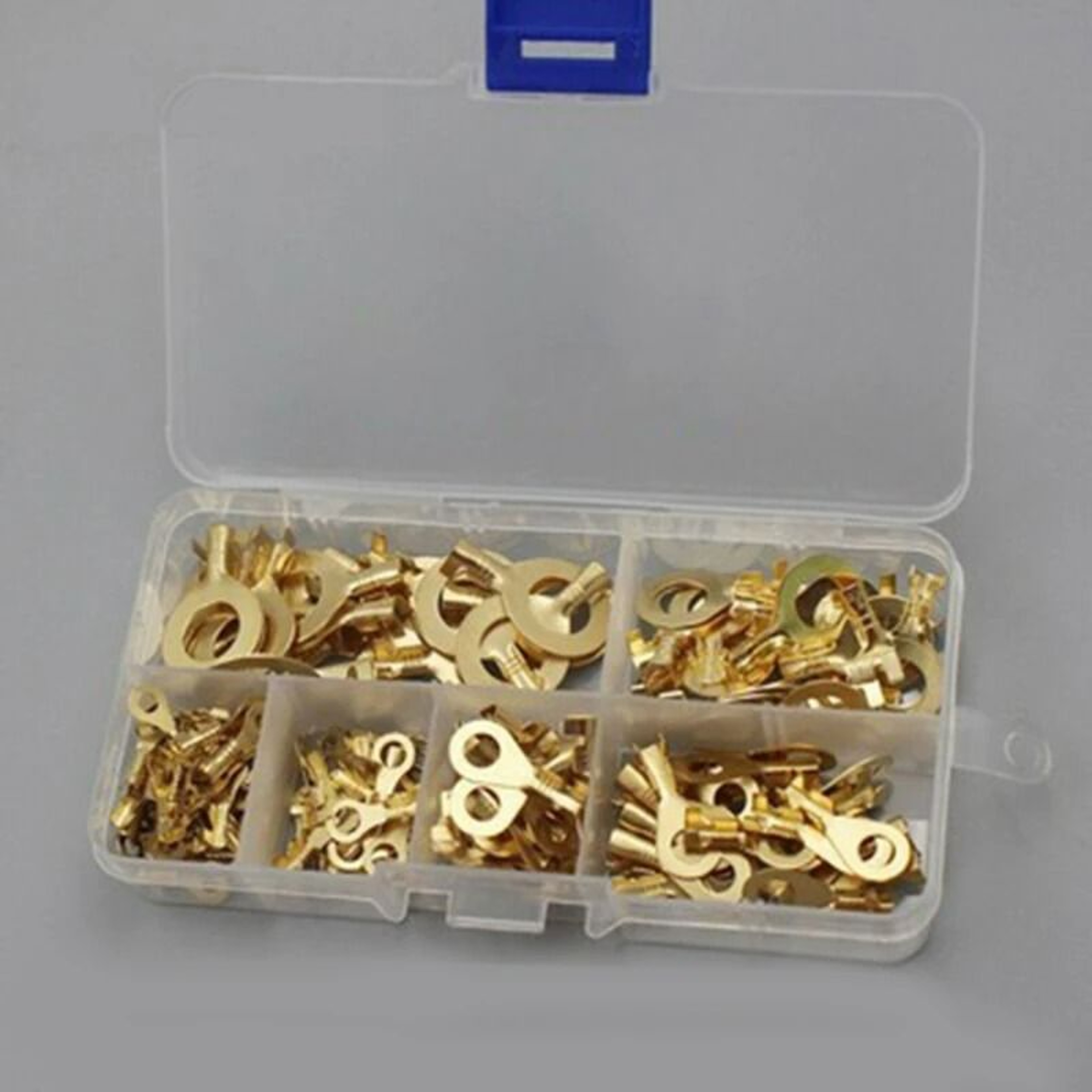 150 Piece Copper Ring Terminal Connector Kit For Electrical Wiring 3