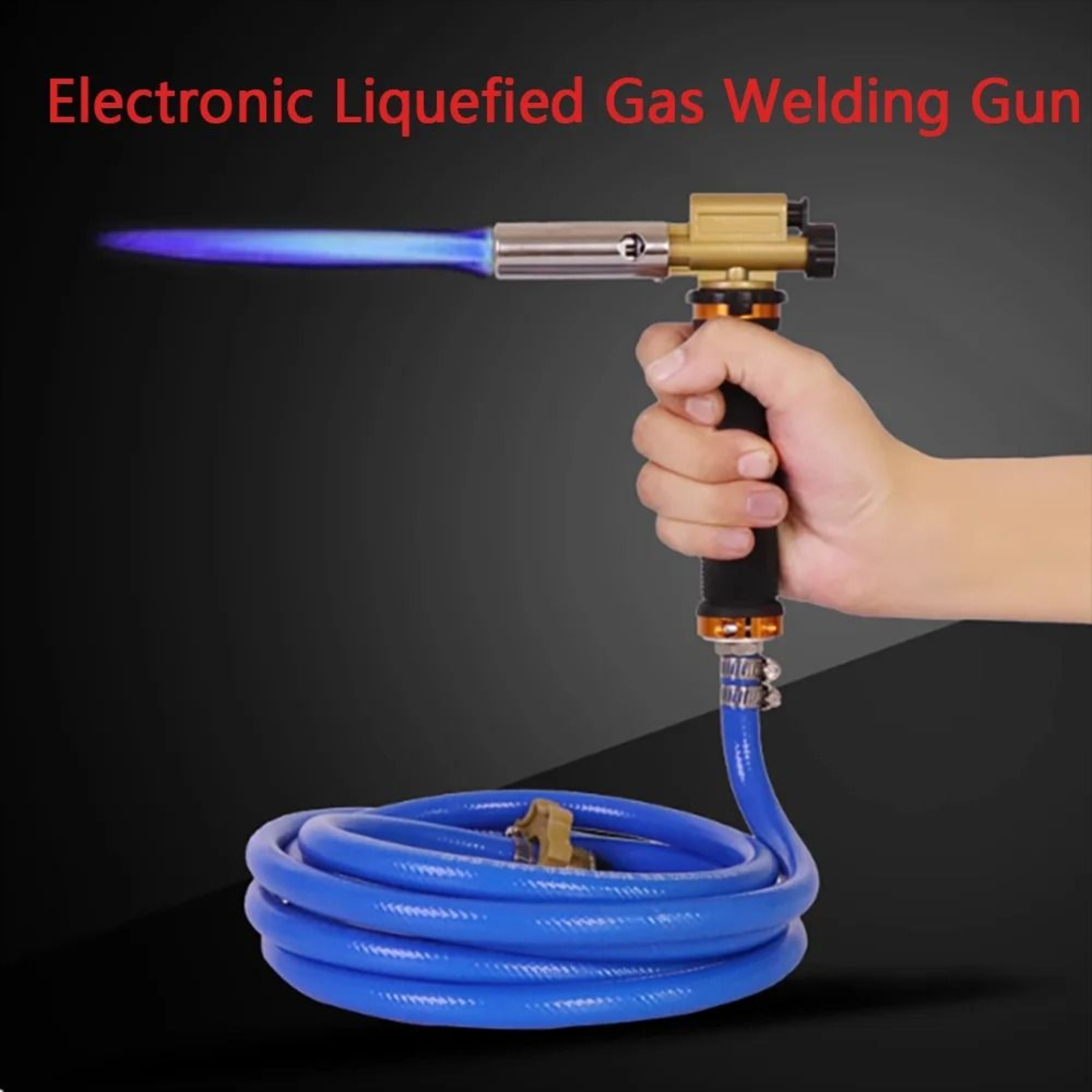Copper Gas Welding Torch With Explosion Resistant Hose 1