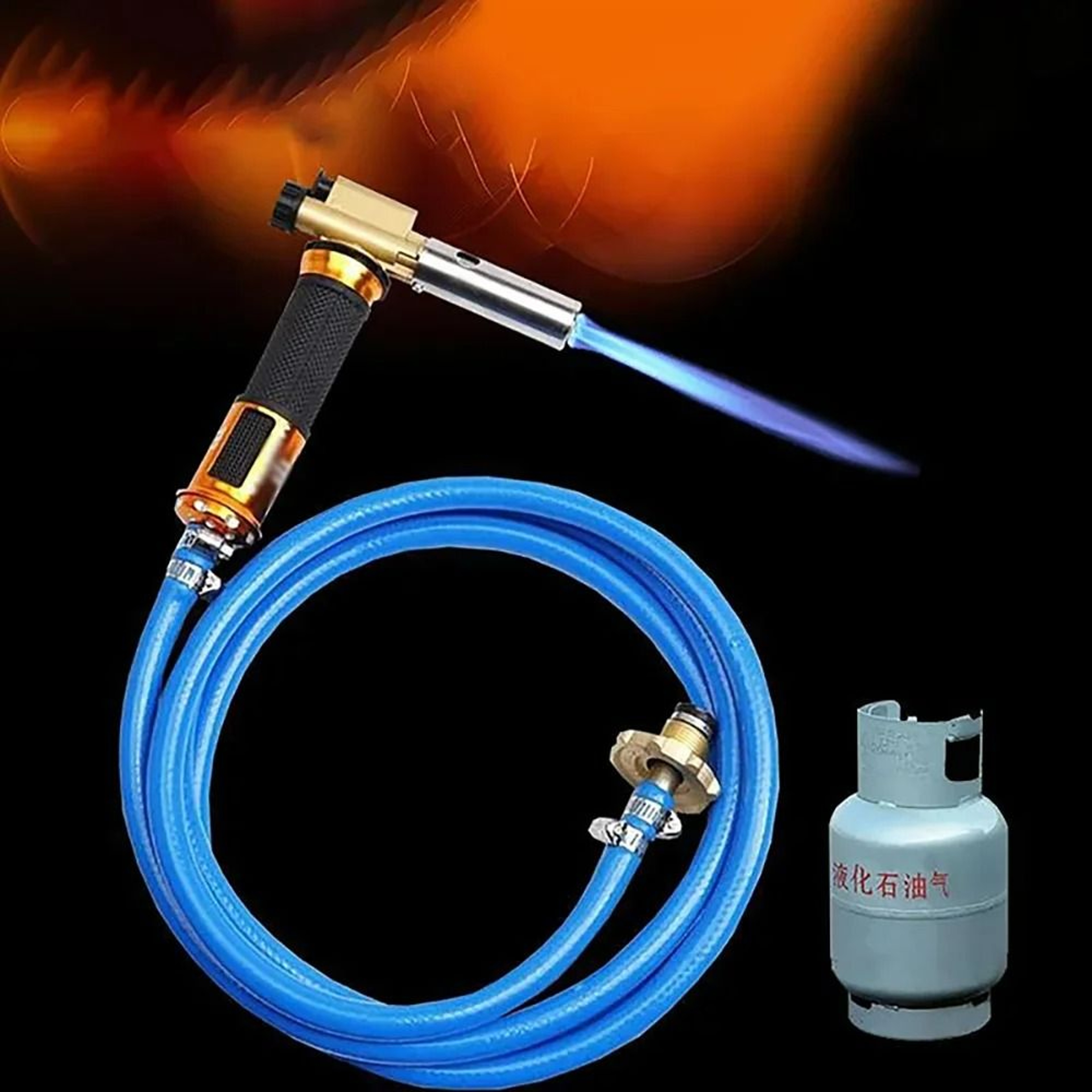 Copper Gas Welding Torch With Explosion Resistant Hose 6