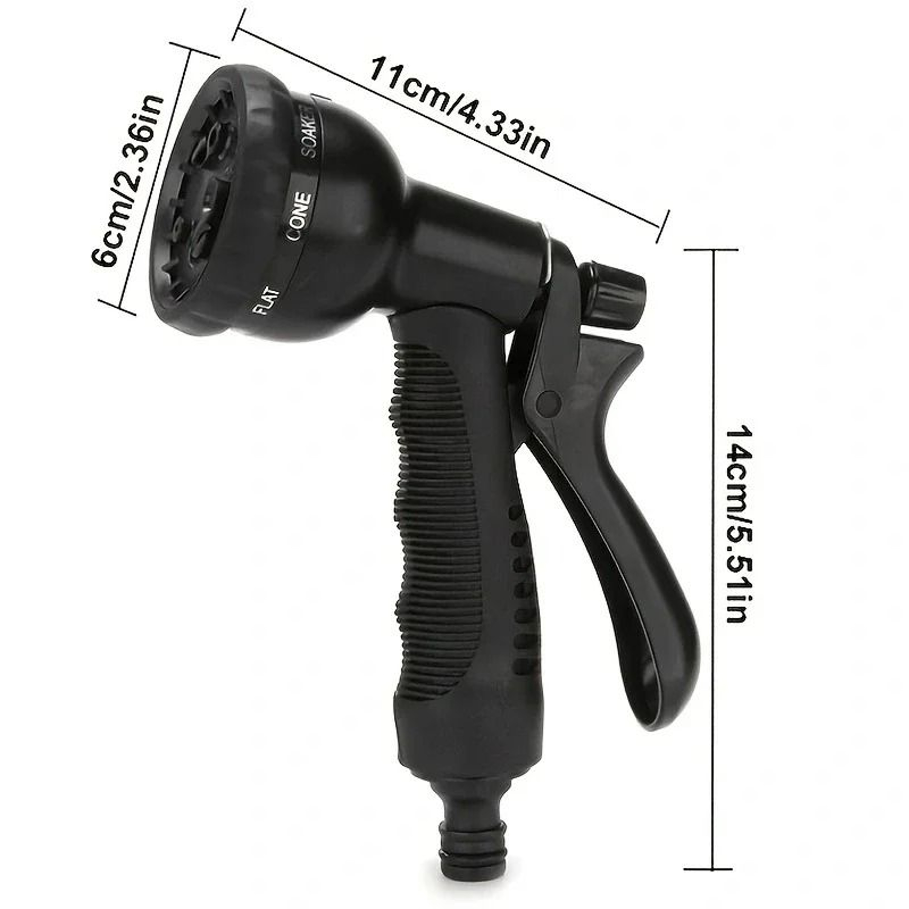 Expandable Garden Hose With 8 Function Spray Nozzle And Copper Connectors 5