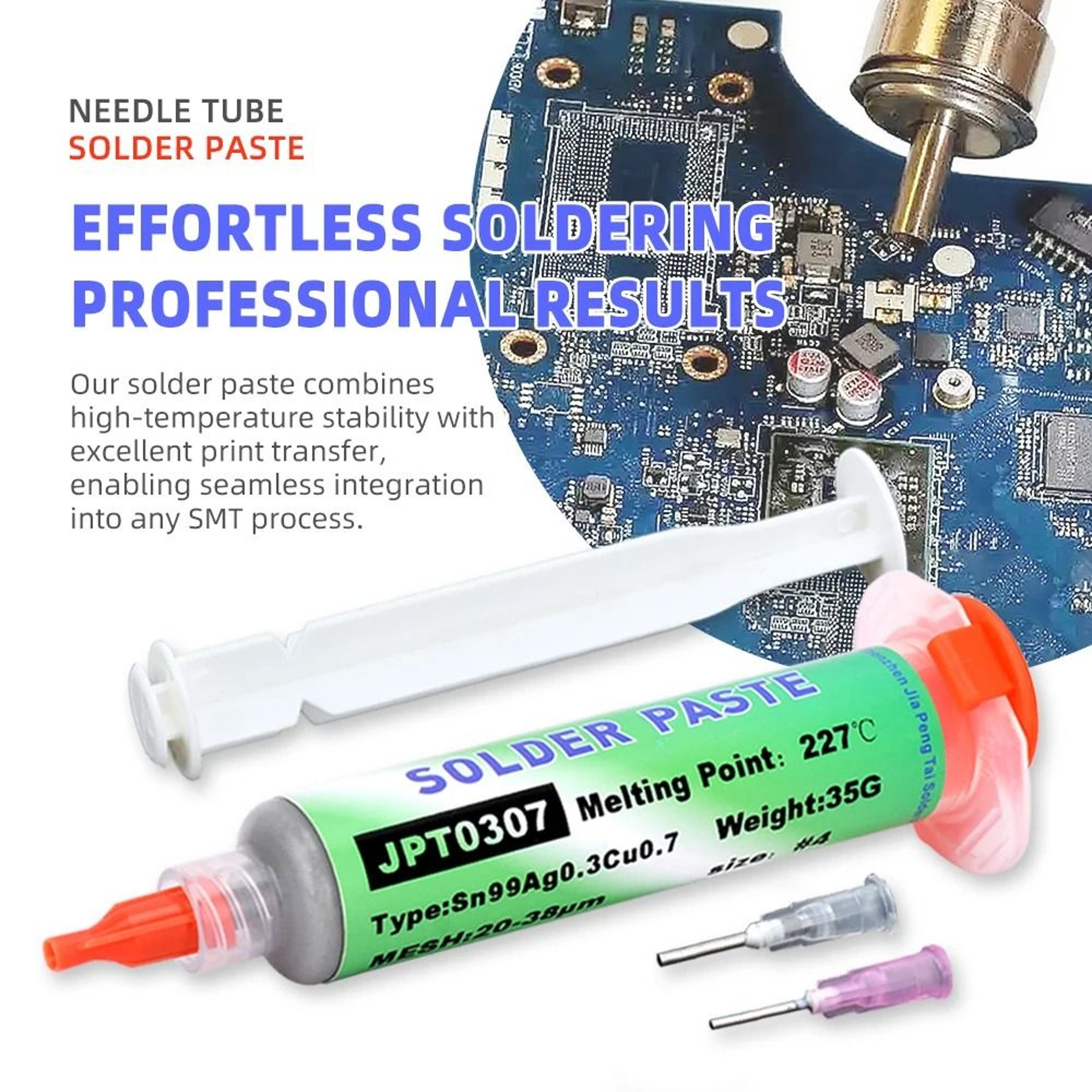 Lead Free High Temperature Solder Paste For Electronics Repair 5