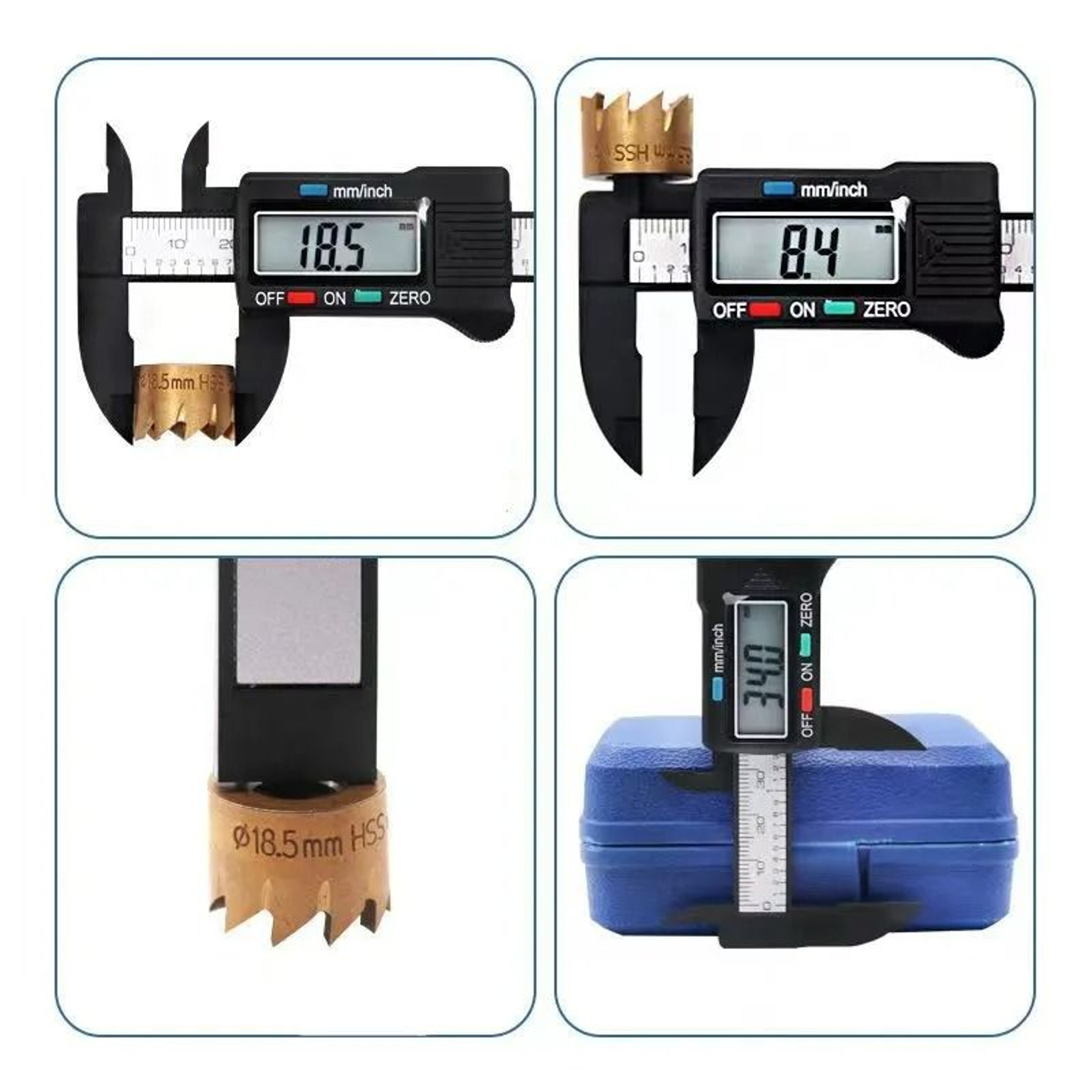 Digital Caliper Carbon Fiber Precision Measuring Tool 4